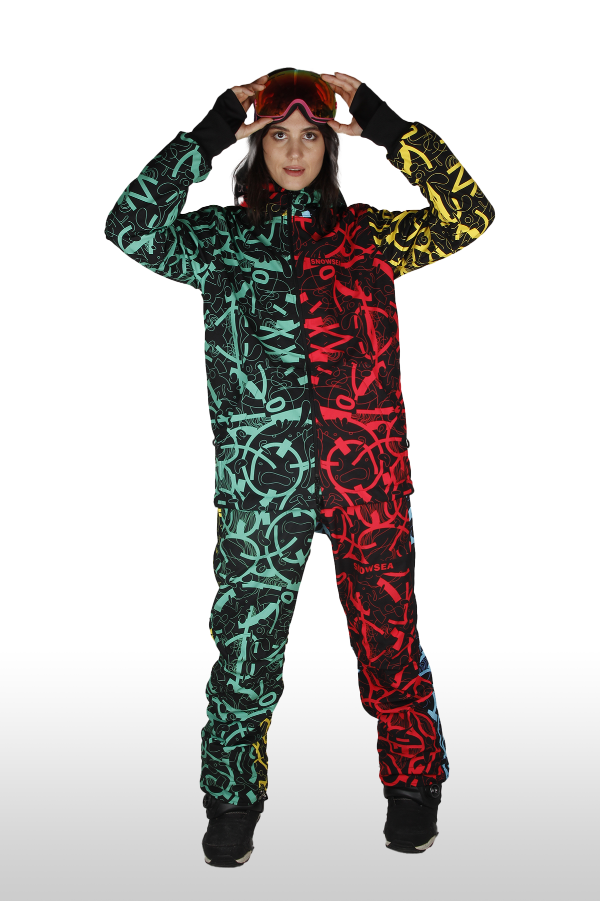Snowsea Mix SS8093 Kayak Mont & Pantolon Takımı