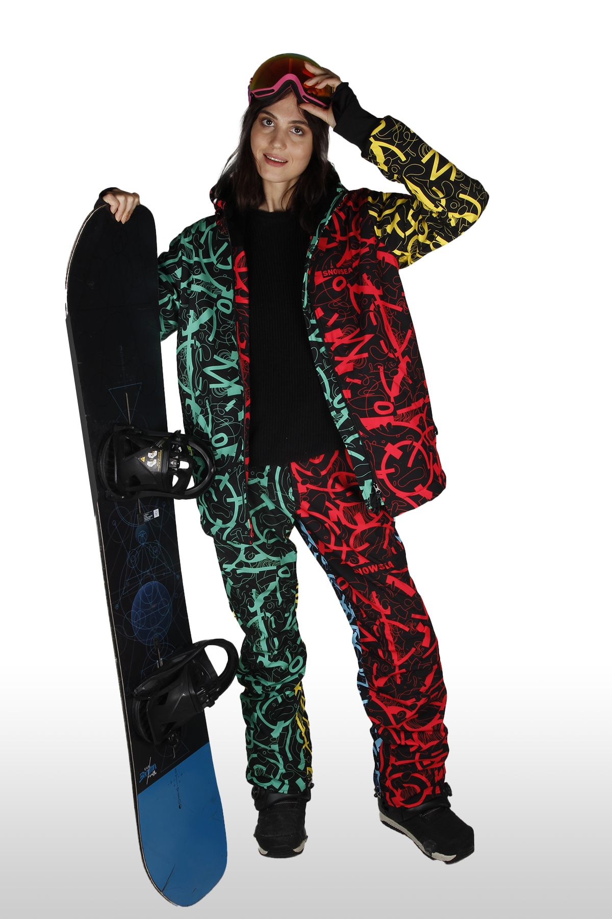 Snowsea Mix SS8093 Kayak Mont & Pantolon Takımı