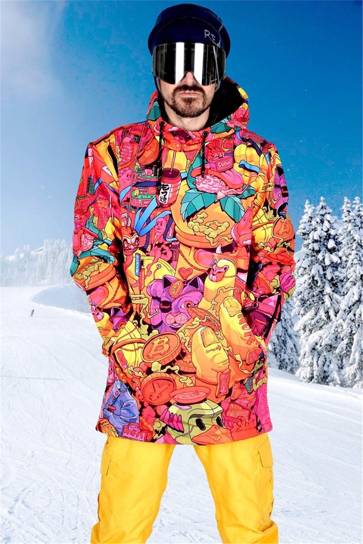 Snowsea Mixed World Unisex Snowboard ve Kayak Montu / SS7615