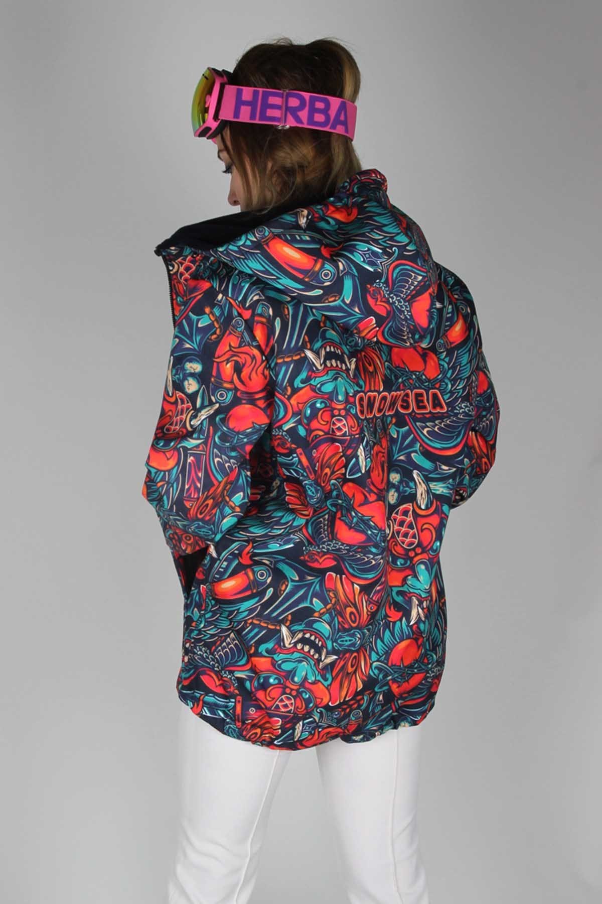 Snowsea Monster SS7781 Kayak Montu, 1. Kalite Kadın Snowboard Montu