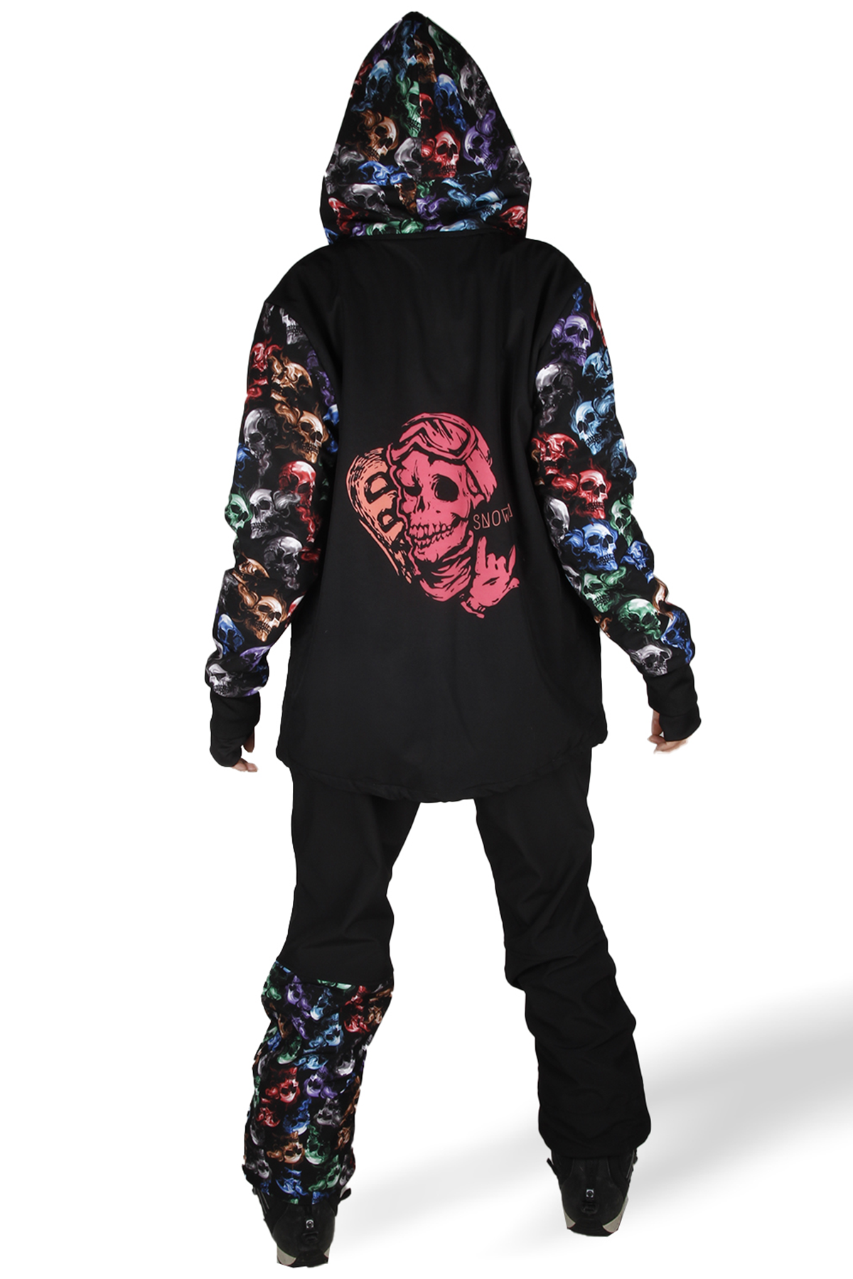 Snowsea Original Skull Kayak Mont ve Pantolon Takımı