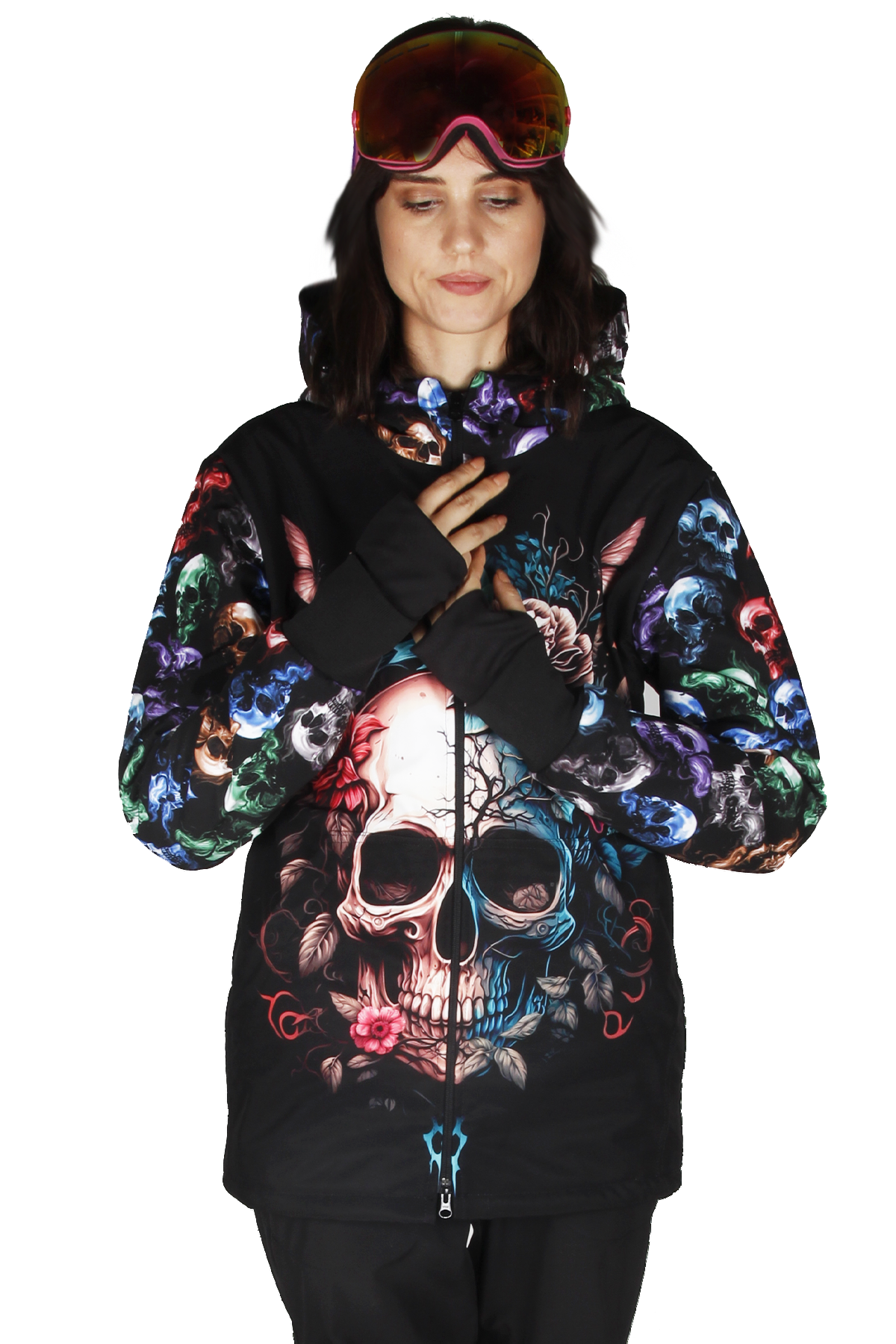 Snowsea Original Skull Kayak Mont ve Pantolon Takımı