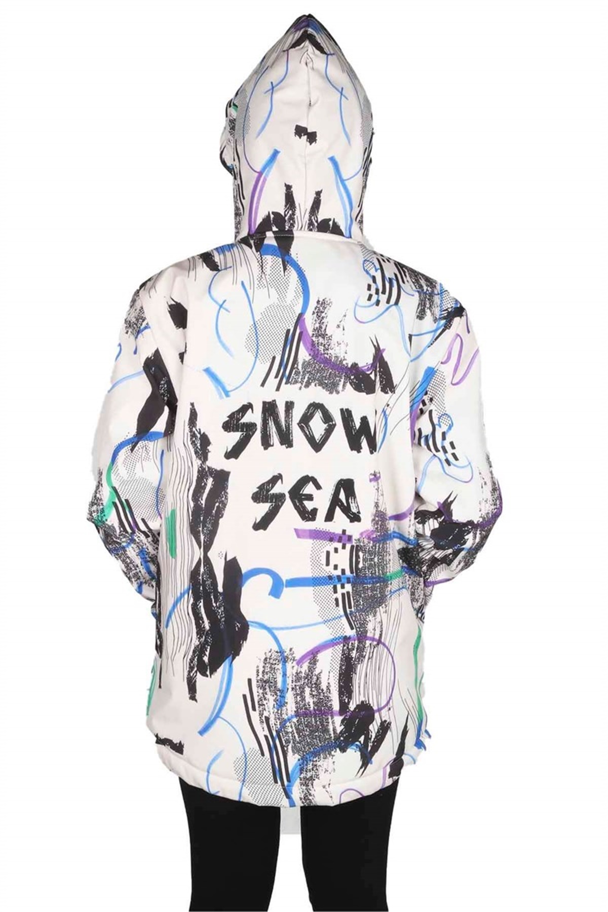 Snowsea Özel Tasarım Fermarlı SS8009 Kayak ve Snowboard Montu