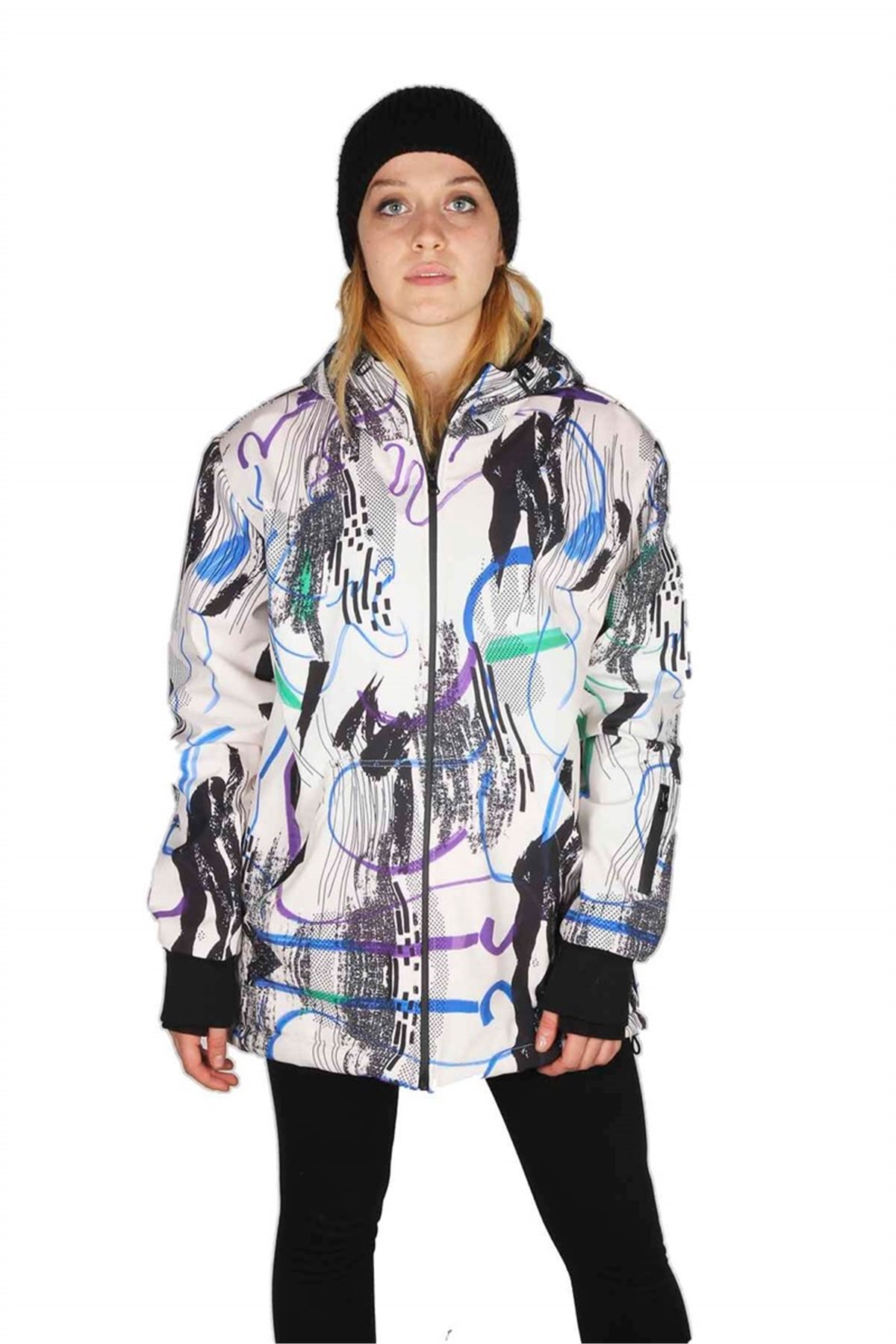 Snowsea Özel Tasarım Fermarlı SS8009 Kayak ve Snowboard Montu