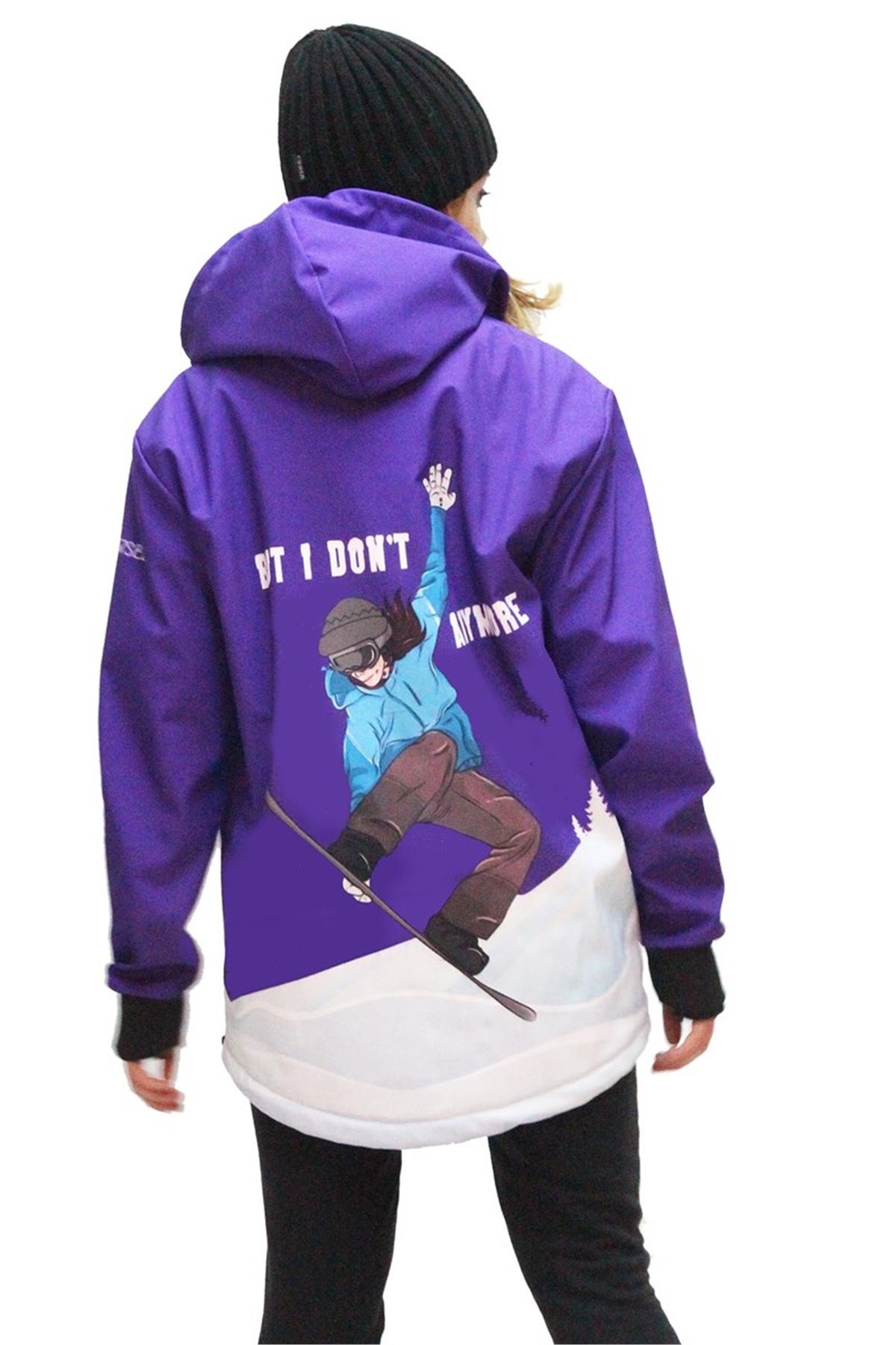 Snowsea Özel Tasarım Snowboard Montu, Kadın Kayak Montu