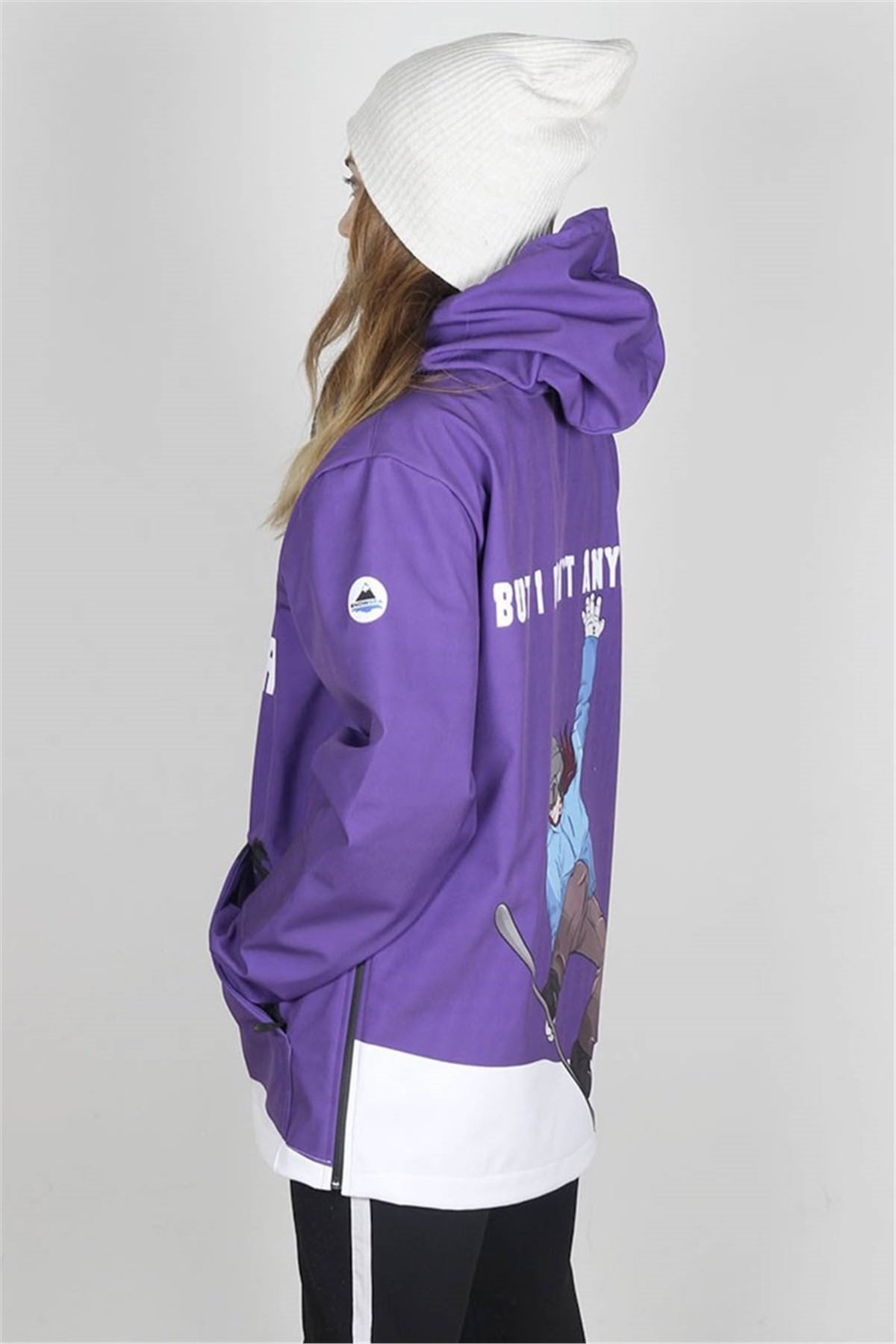 Snowsea Özel Tasarım Snowboard Montu, Kadın Kayak Montu