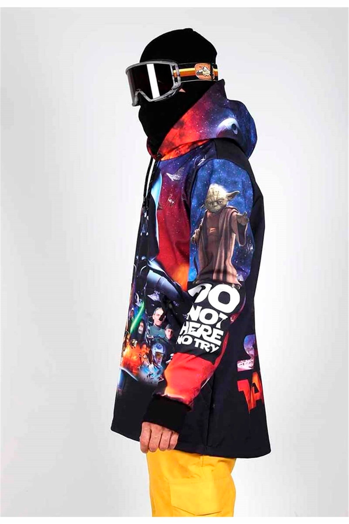 Snowsea Özel Tasarım Star Wars Mont, Erkek Snowboard & Kayak Montu SS11