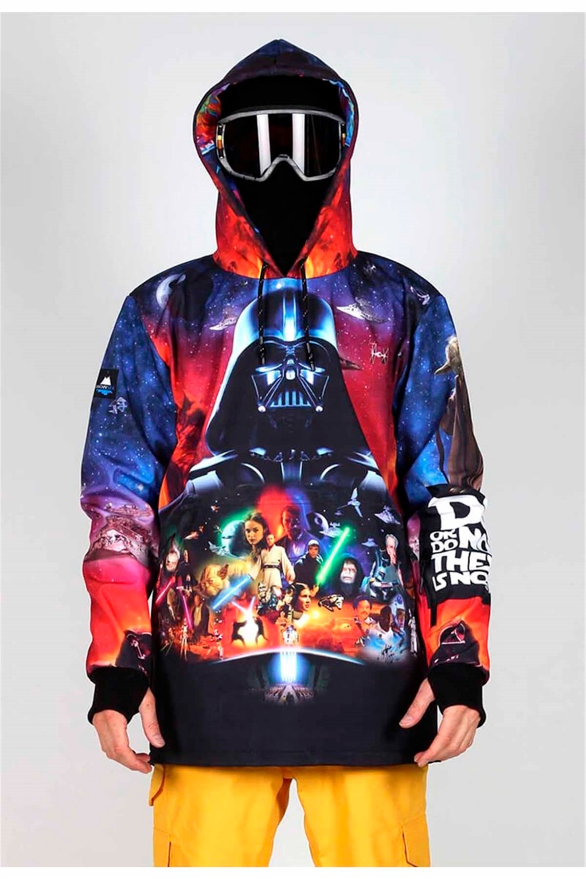 Snowsea Özel Tasarım Star Wars Mont, Erkek Snowboard & Kayak Montu SS11