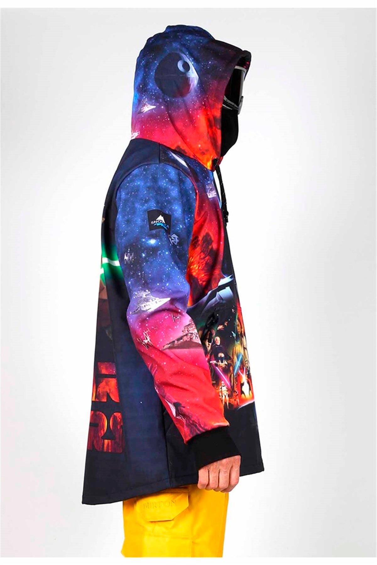Snowsea Özel Tasarım Star Wars Mont, Erkek Snowboard & Kayak Montu SS11