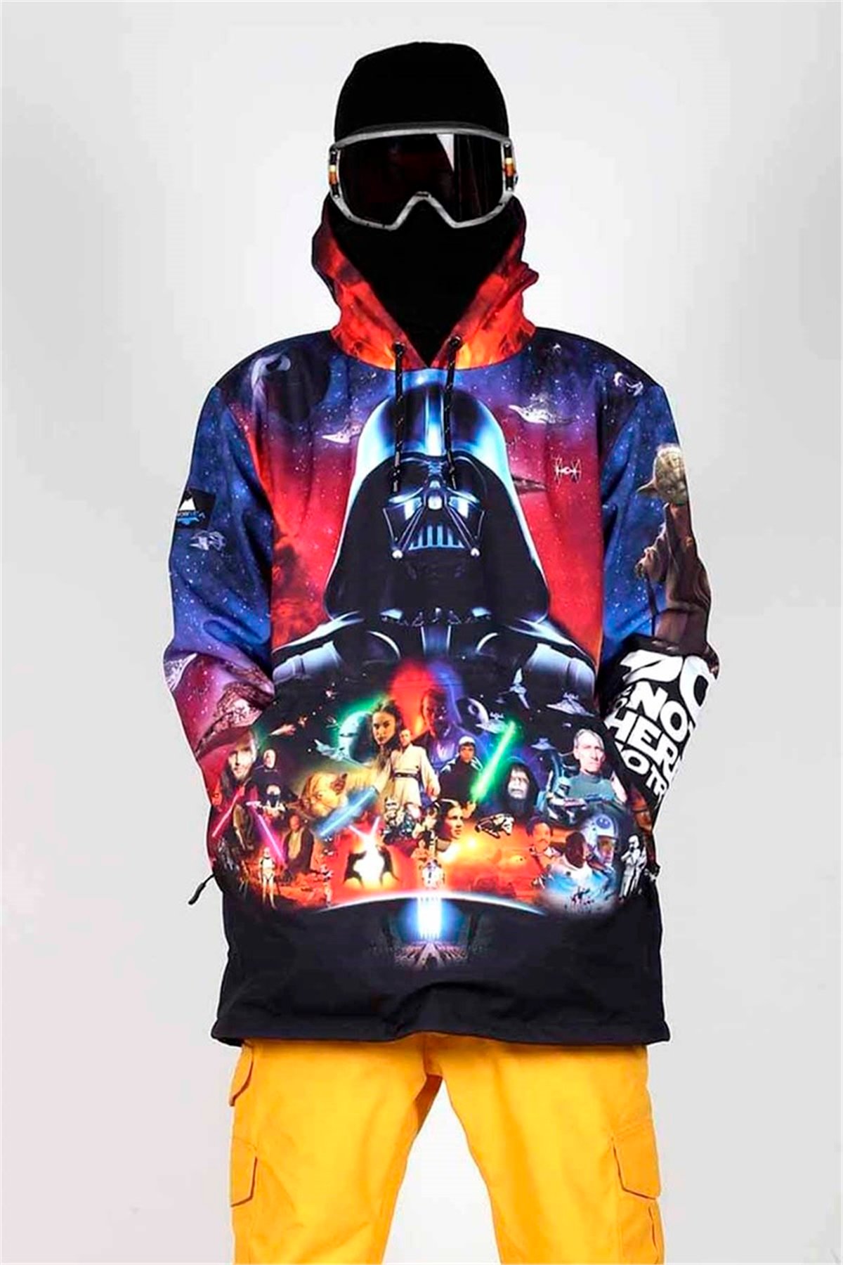 Snowsea Özel Tasarım Star Wars Mont, Erkek Snowboard & Kayak Montu SS11