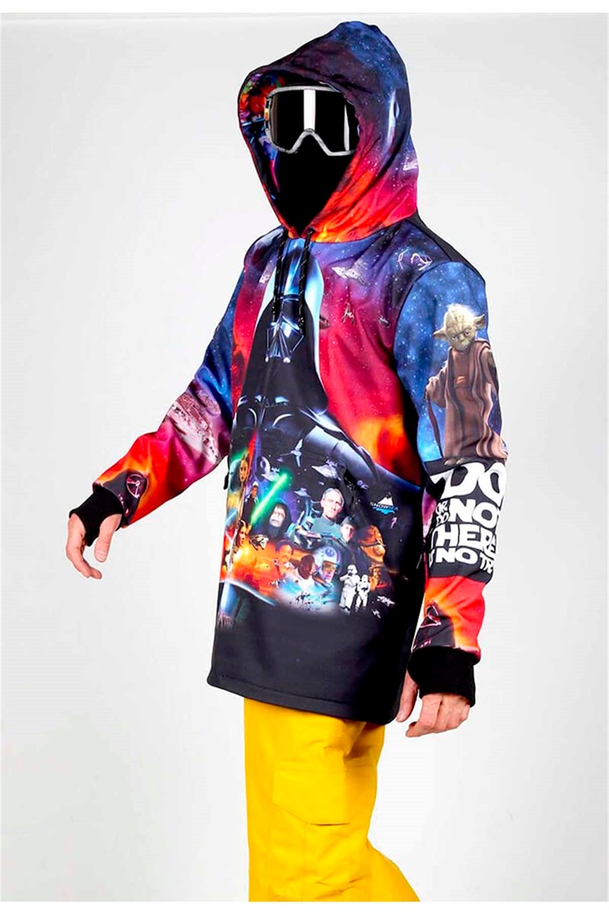 Snowsea Özel Tasarım Star Wars Mont, Erkek Snowboard & Kayak Montu SS11