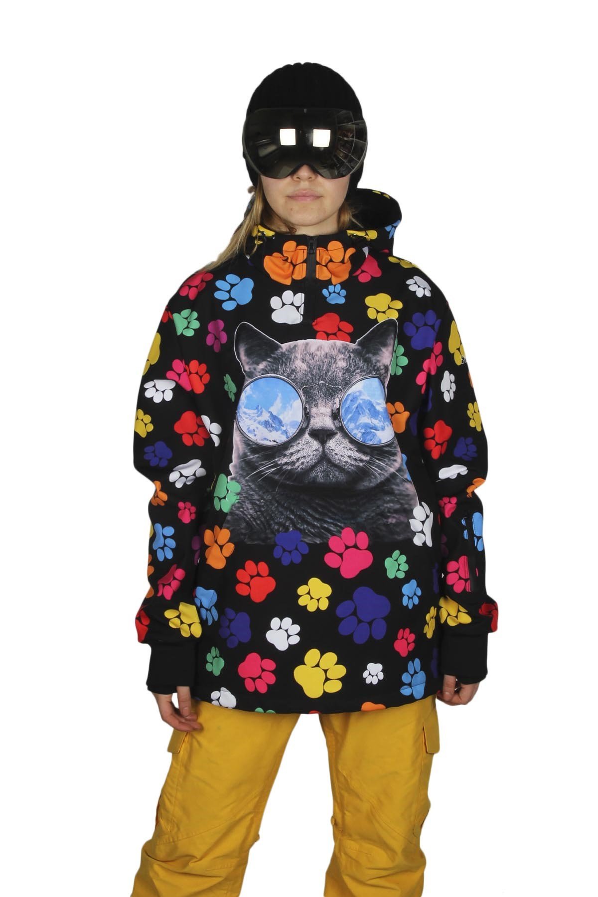 Snowsea Pati Yaka Fermuarlı Snowboard & Kayak Montu SS7725