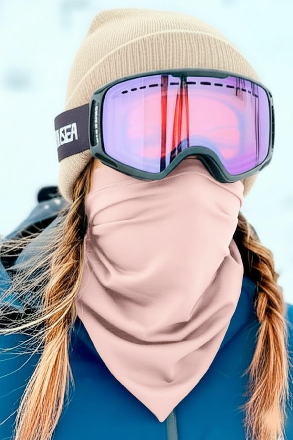 Snowsea Pudra Renk Kar Maskesi SS2128