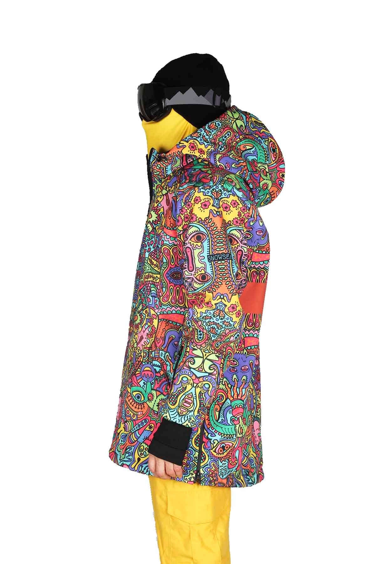 Snowsea Random SS7779 Kayak Montu, 1. Kalite Kadın Snowboard Montu