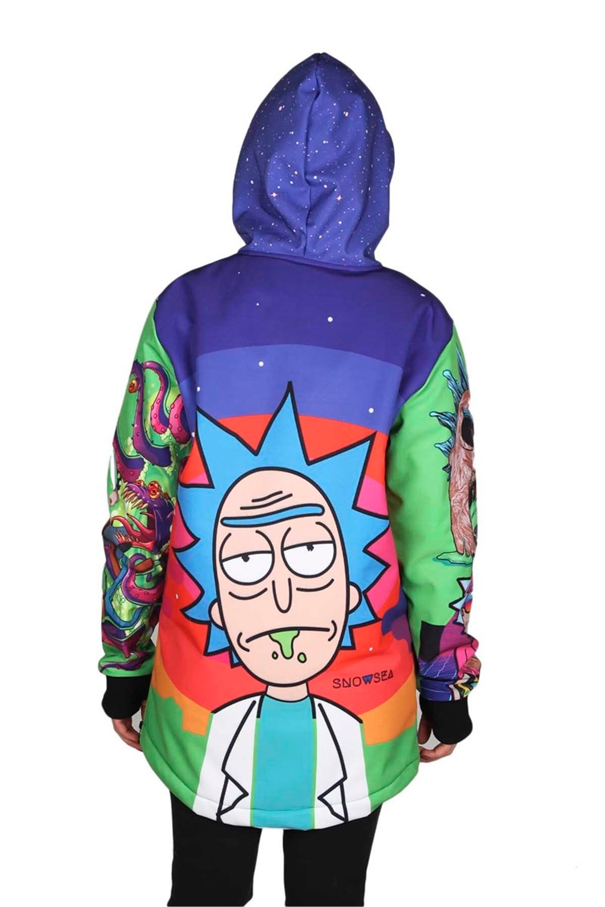 Snowsea Rick & Morty Mavi Snowboard ve Kayak Montu