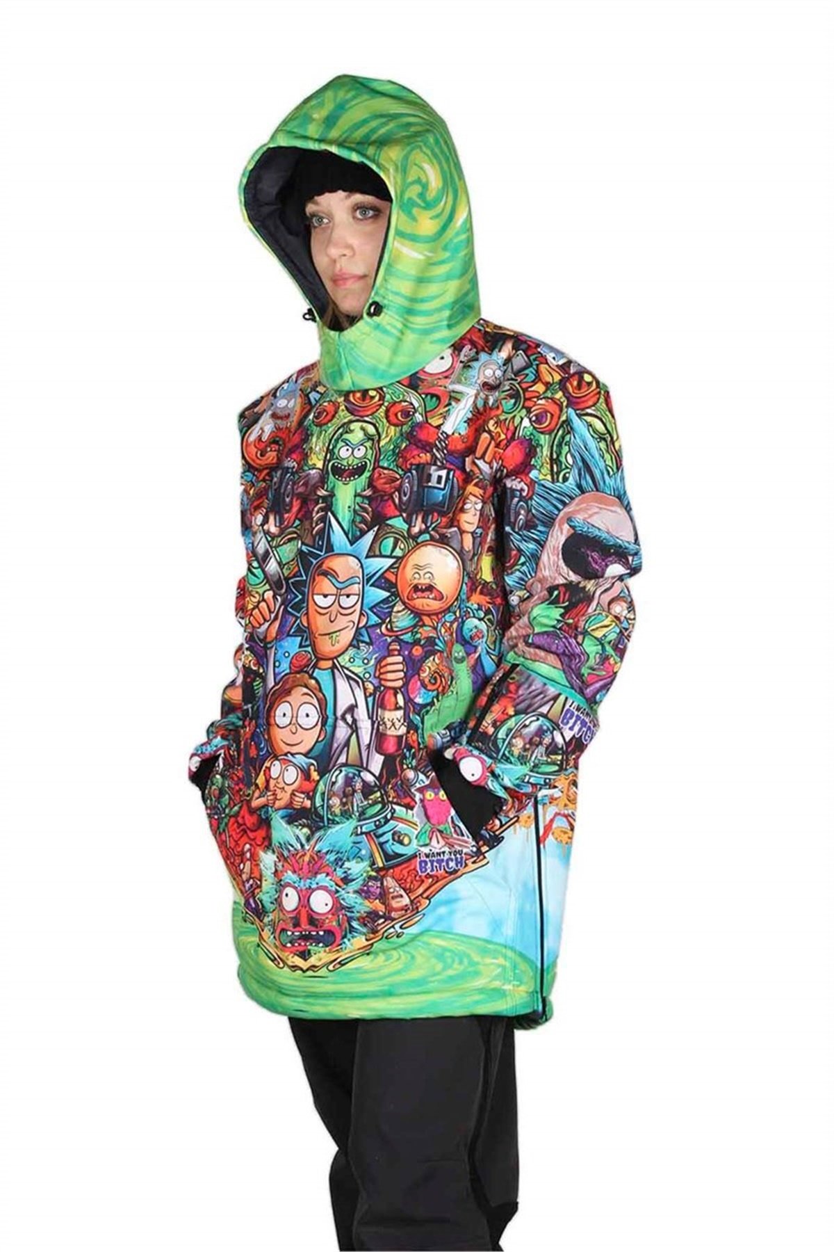 Snowsea Rick & Morty SS8003 Bayan Kayak ve Snowboard Montu