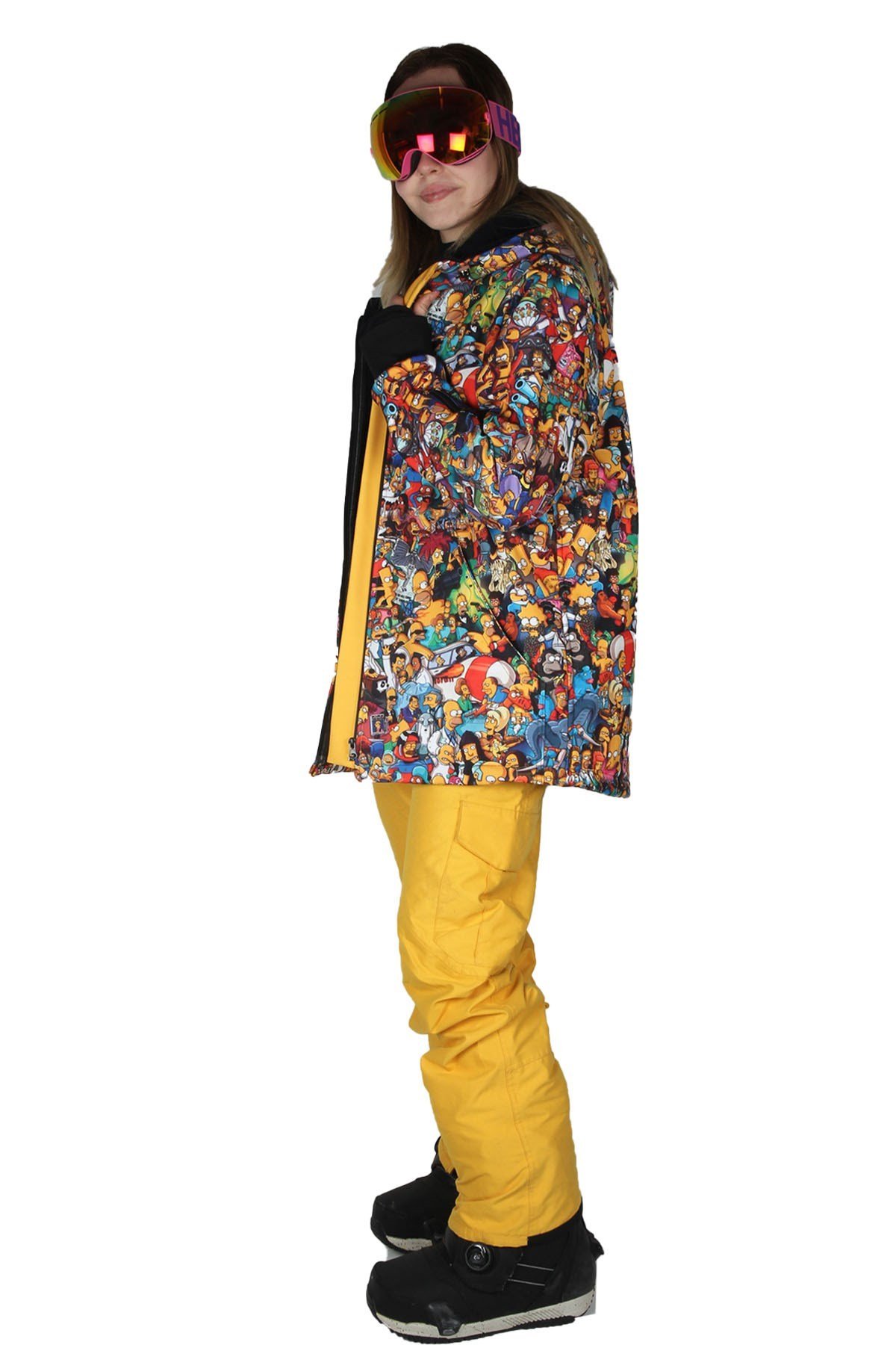 Snowsea Simpson SS7806 Unisex Kayak Montu, 1. Kalite Snowboard Montu