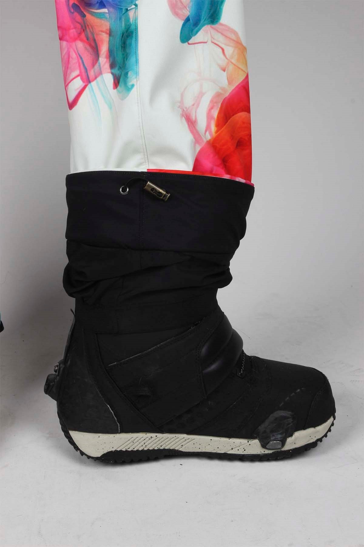 Snowsea Smoky Fermuar SS7801 Kadın Kayak Montu, 1. Kalite Unisex Snowboard Montu