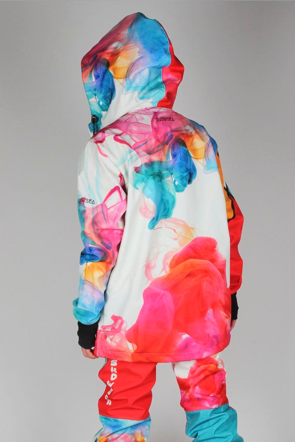 Snowsea Smoky SS7801 Kadın Kayak Montu, 1. Kalite Unisex Snowboard Montu