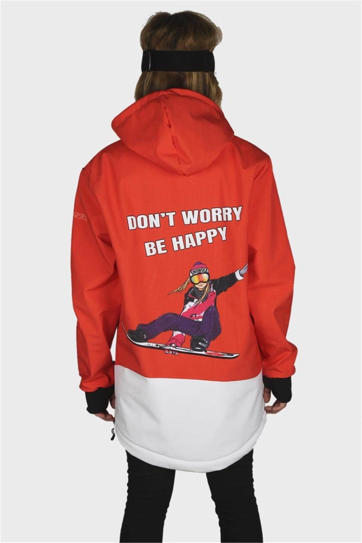 Snowsea Snow Maniacs Collar Zipper Snowboard or Ski Jacket