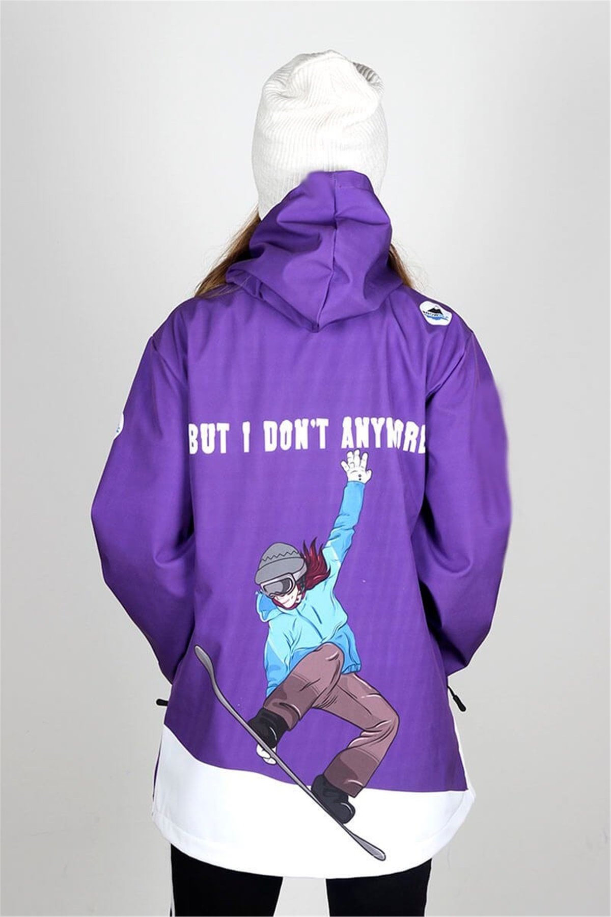 Snowsea SS5578 Snowboard Hoodie Mont, Kadın Kayak Montu, Outdoor Hoodie