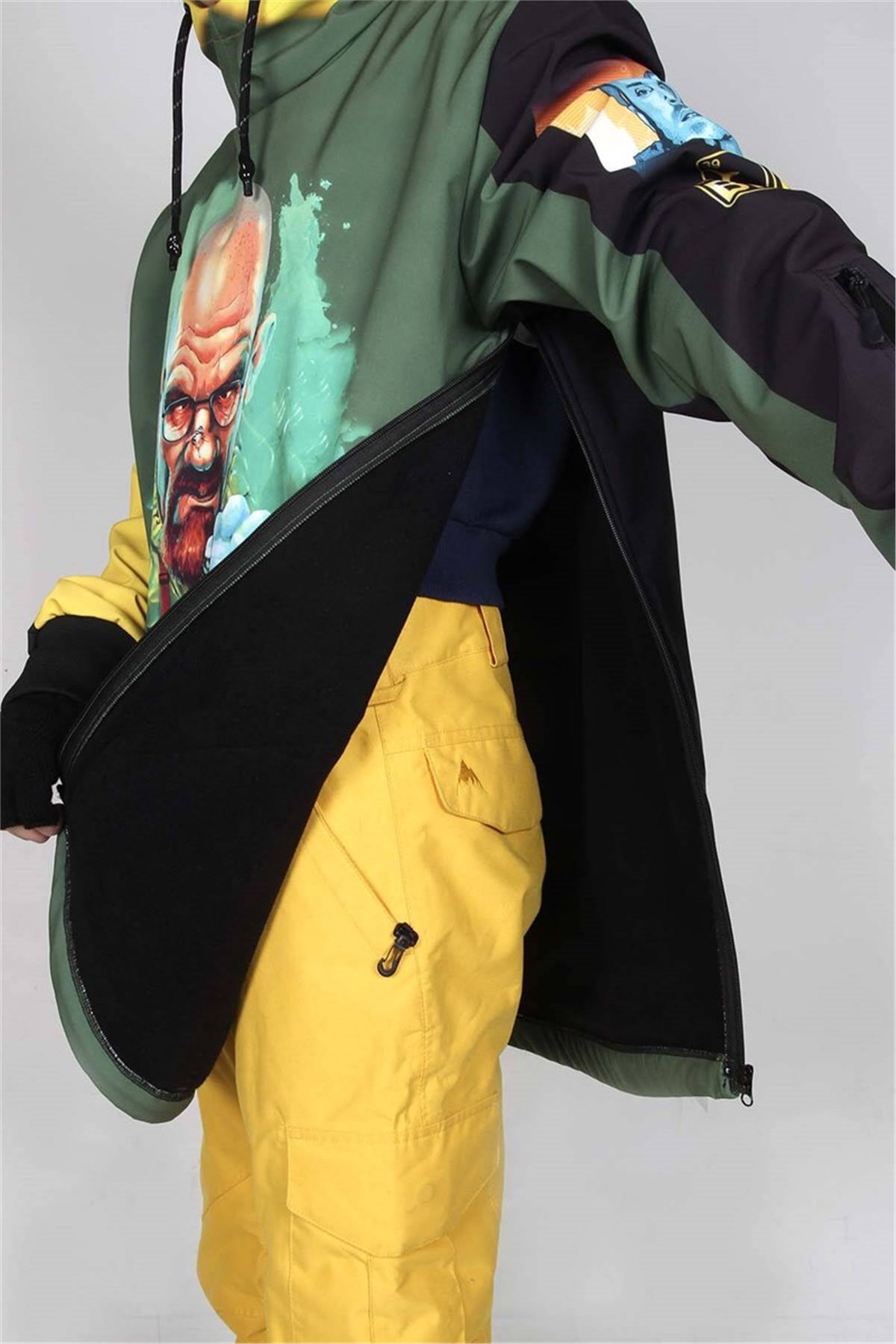 Snowsea SS5590 Breaking Bad Kadın Kayak Montu, Snowboard Montu