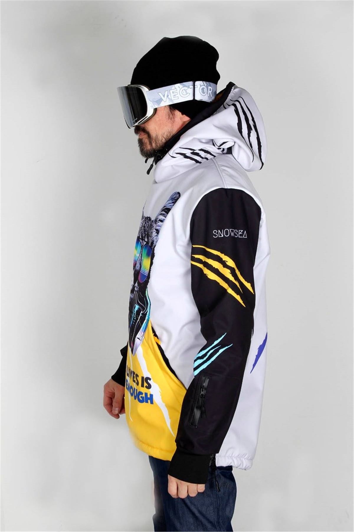 Snowsea SS5607 Cool Kedi Unisex Snowboard ve Kayak Montu