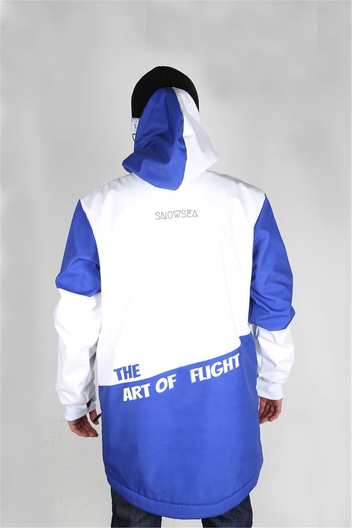 Snowsea SS7643 Uçuş Sanatı Kayak Montu, Mavi