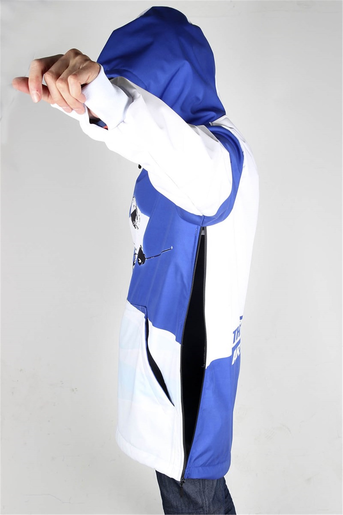 Snowsea SS7643 Uçuş Sanatı Kayak Montu, Mavi