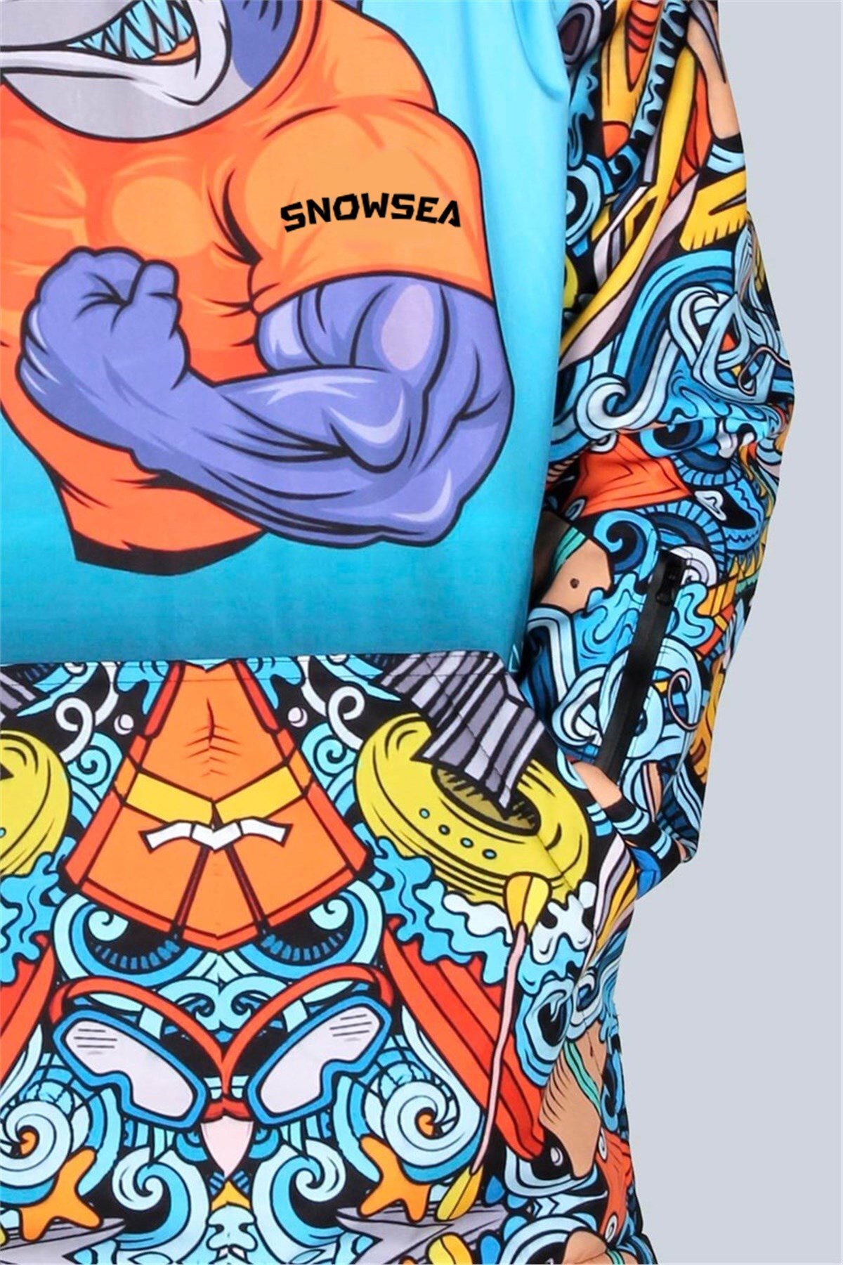 Snowsea SS7644 Shark Kayak ve Snowboard Montu / 10.000 mm. 