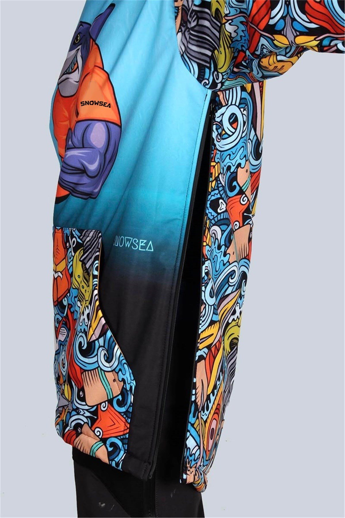 Snowsea SS7644 Shark Kayak ve Snowboard Montu / 10.000 mm. 