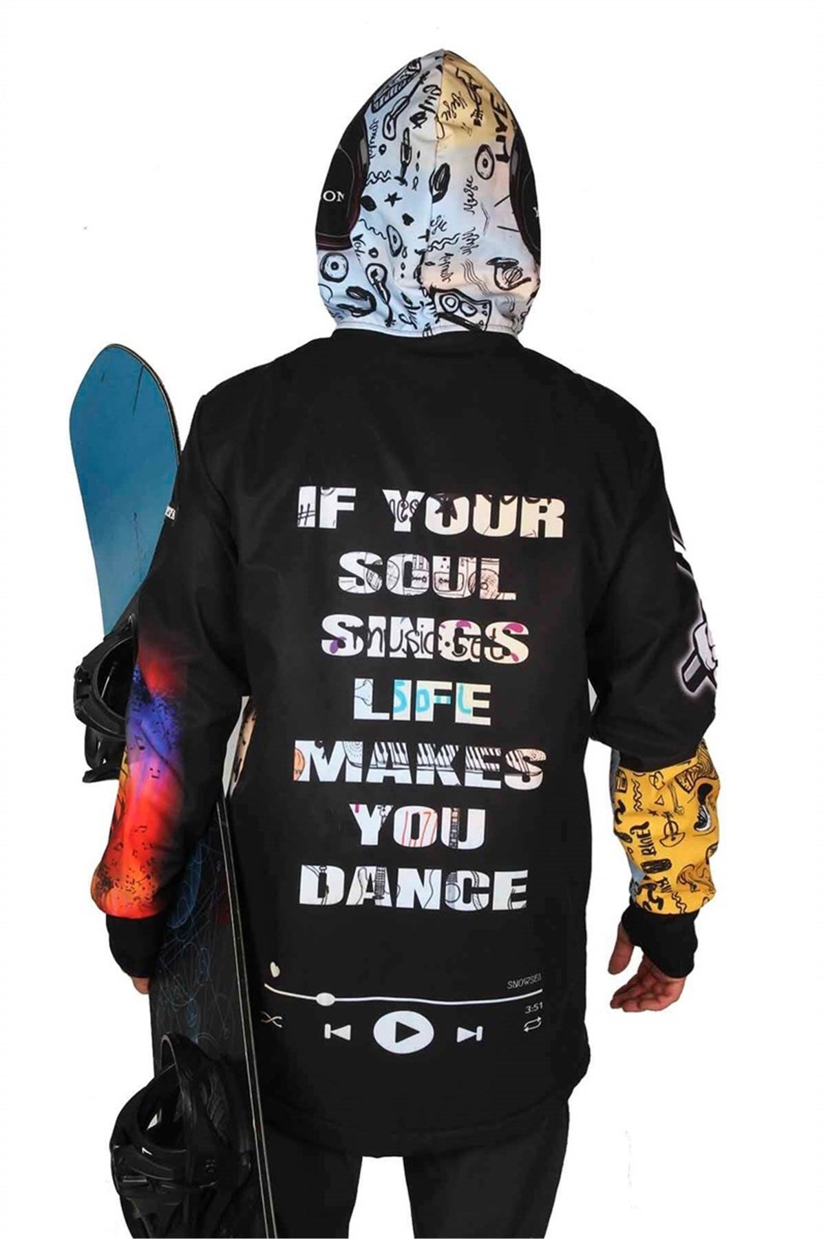 Snowsea SS7710-1 Music Snowboard Montu