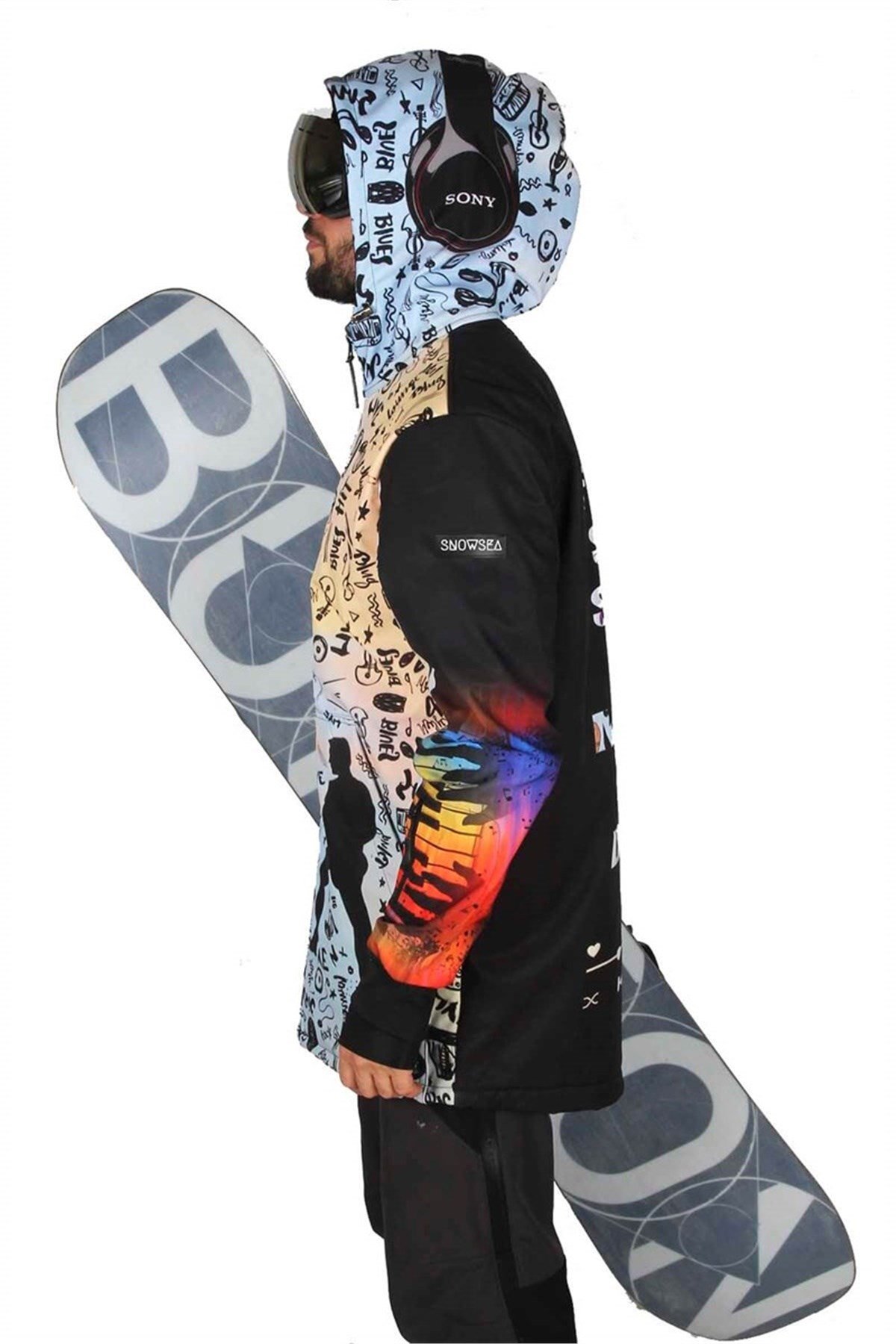 Snowsea SS7710-1 Music Snowboard Montu