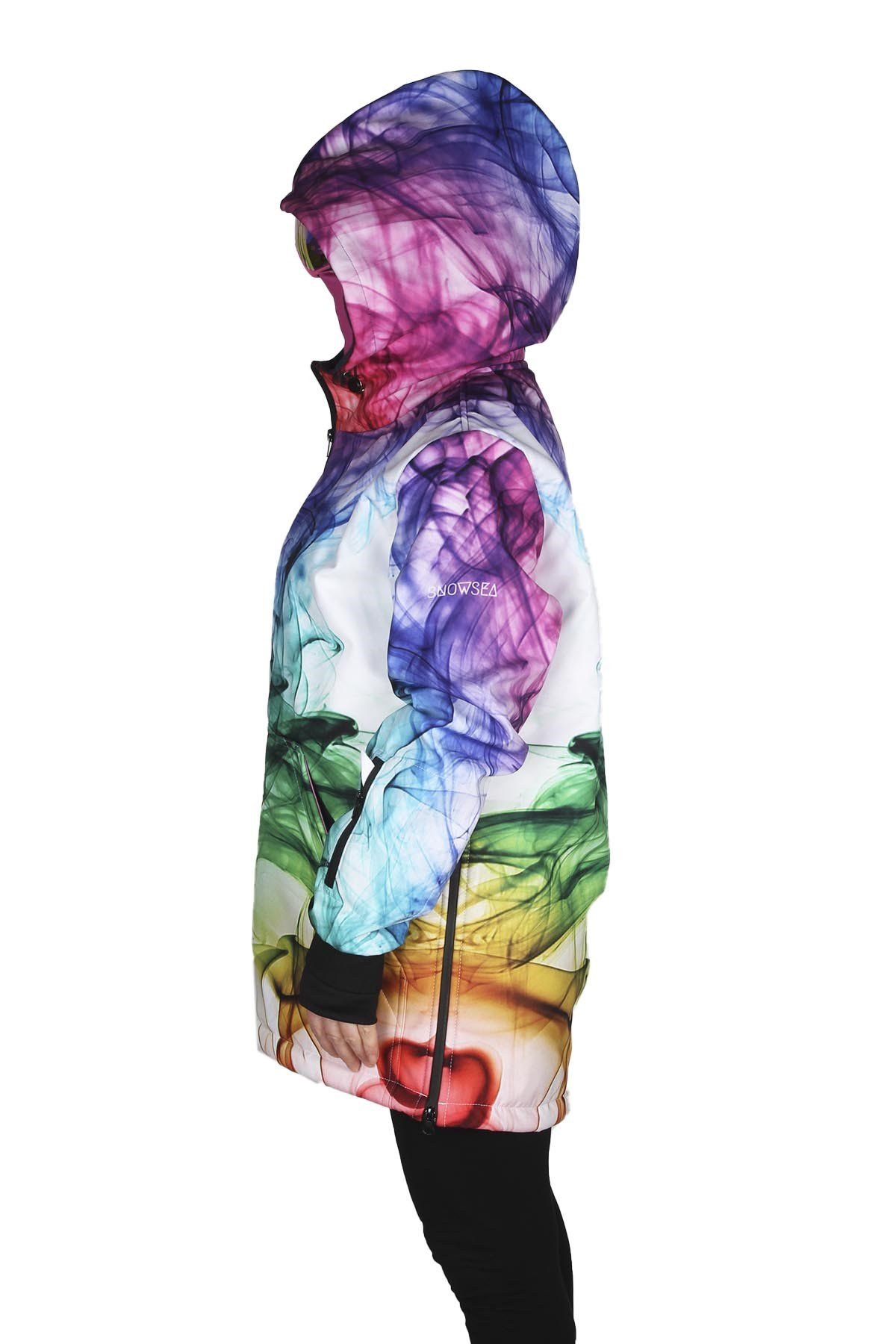 Snowsea SS7766-1 Smoky Yaka Fermuarlı Snowboard Montu