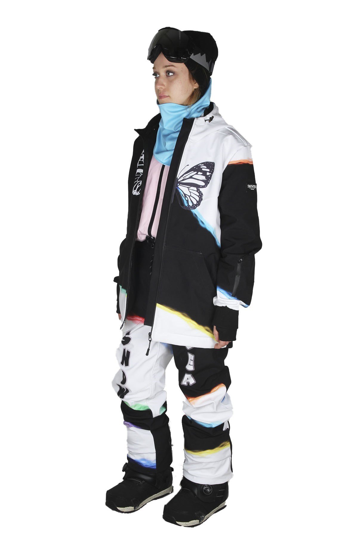 Snowsea SS7792-1 Kelebek Etkisi Tasarım Snowboard Takımı