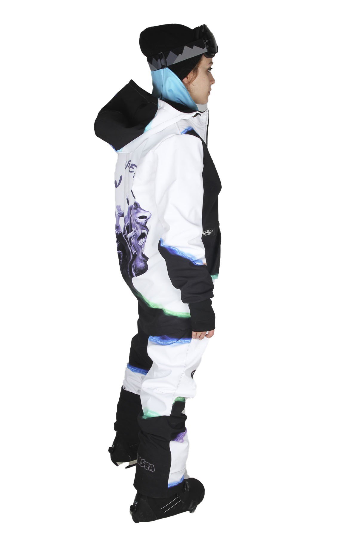 Snowsea SS7792-1 Kelebek Etkisi Tasarım Snowboard Takımı