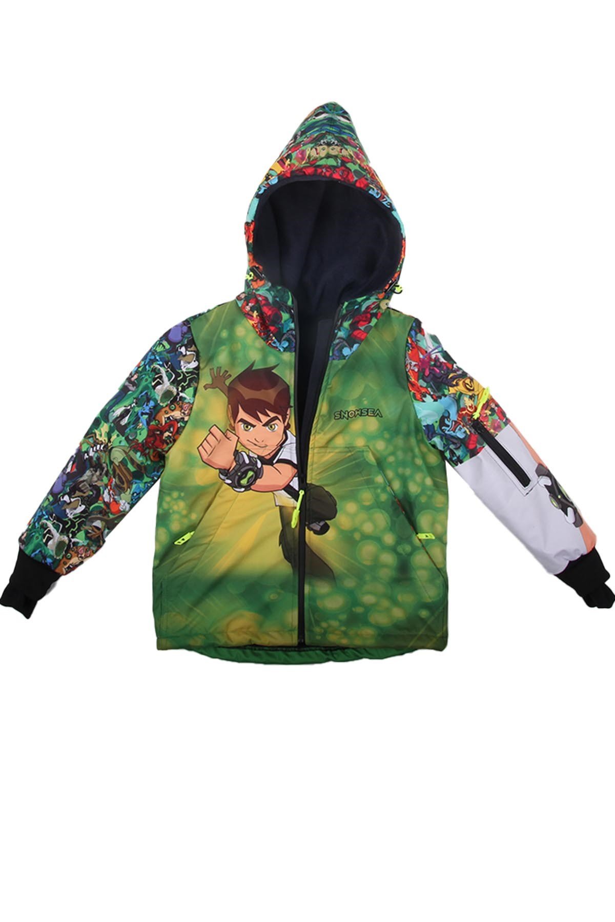 Snowsea SS7891 Ben 10 Çocuk Snowboard ve Kayak Montu