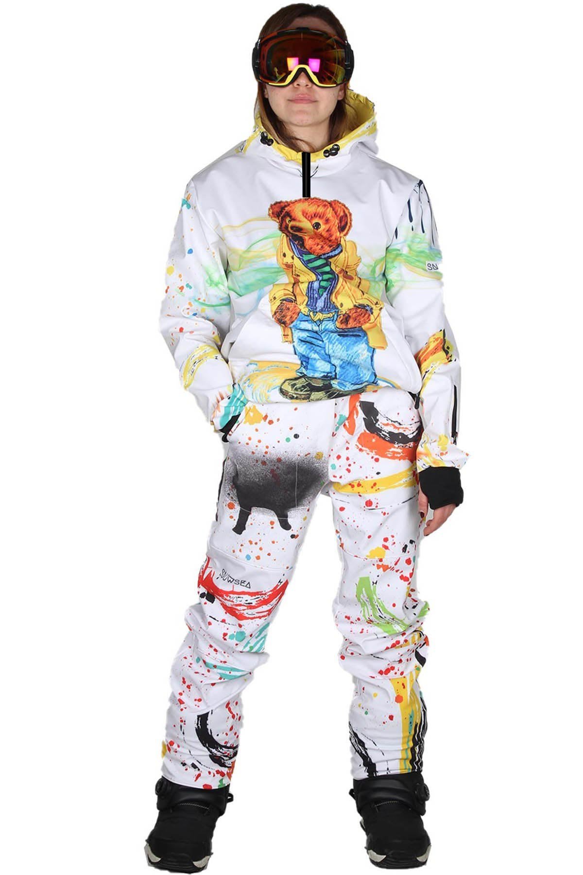 Snowsea SS7913 Teddy Kadın Kayak ve Snowboard Takımı