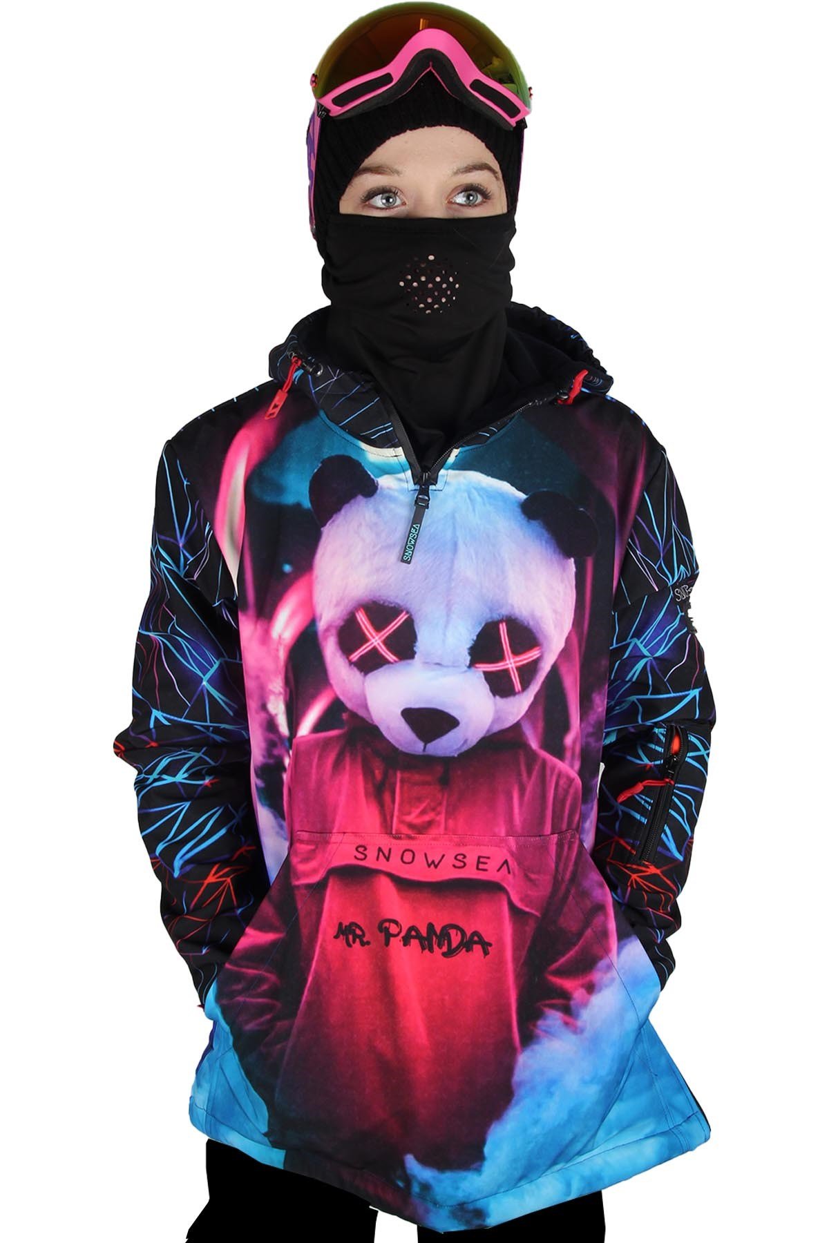 Snowsea SS7914 Mr. Panda Kayak Montu, Kadın Snowboard Montu