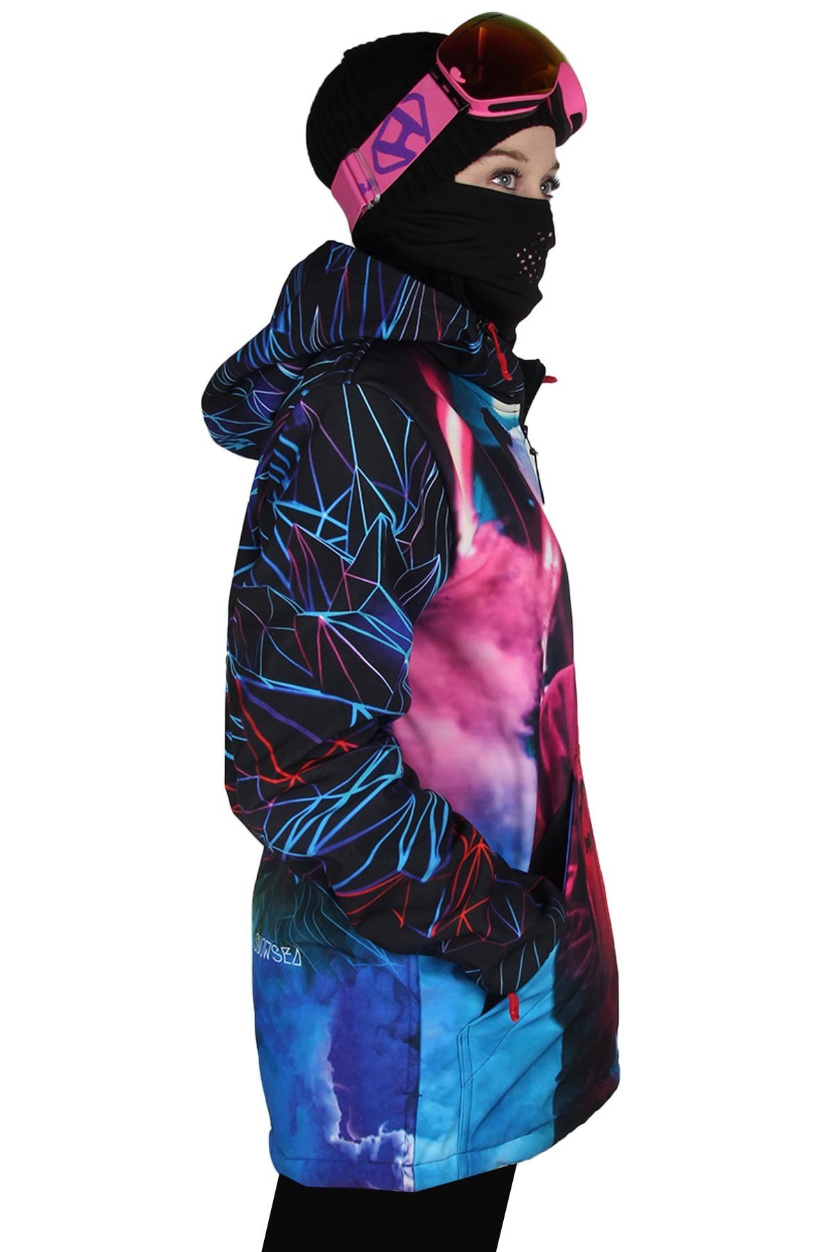 Snowsea SS7914 Mr. Panda Kayak Montu, Kadın Snowboard Montu