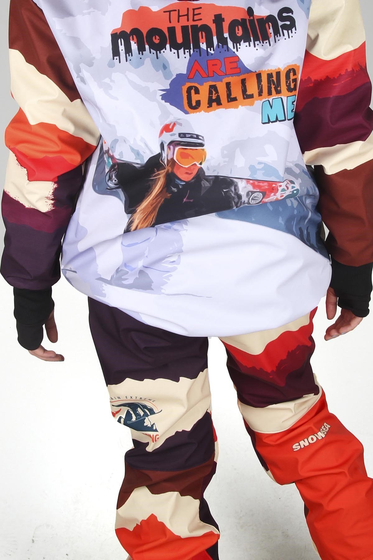 Snowsea SS7928 Free Serisi Kadın Snowboard Montu