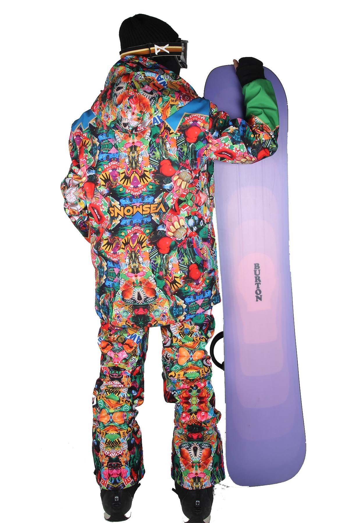 Snowsea SS7936 Kadın Snowboard Mont & Pantolon Takımı, Kayak Montu