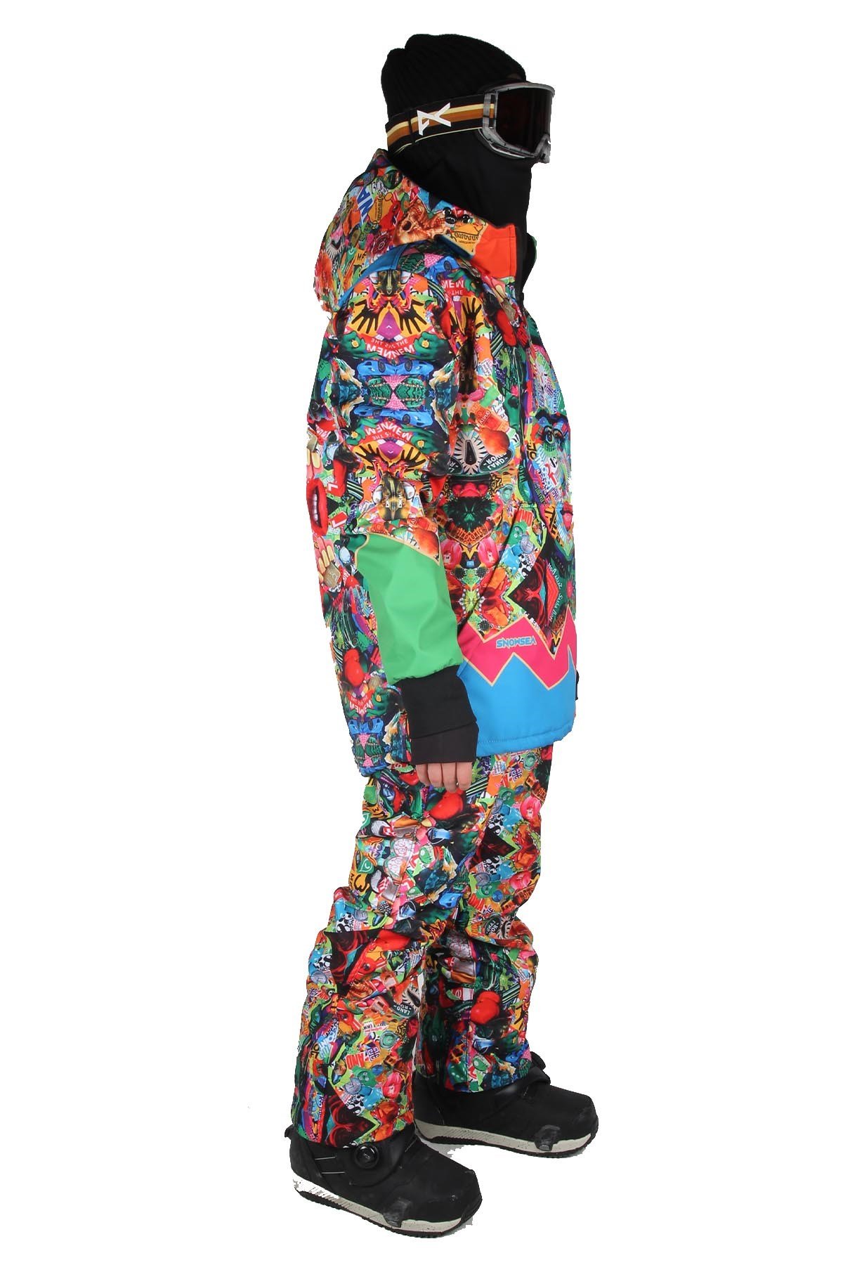 Snowsea SS7936 Kadın Snowboard Mont & Pantolon Takımı, Kayak Montu