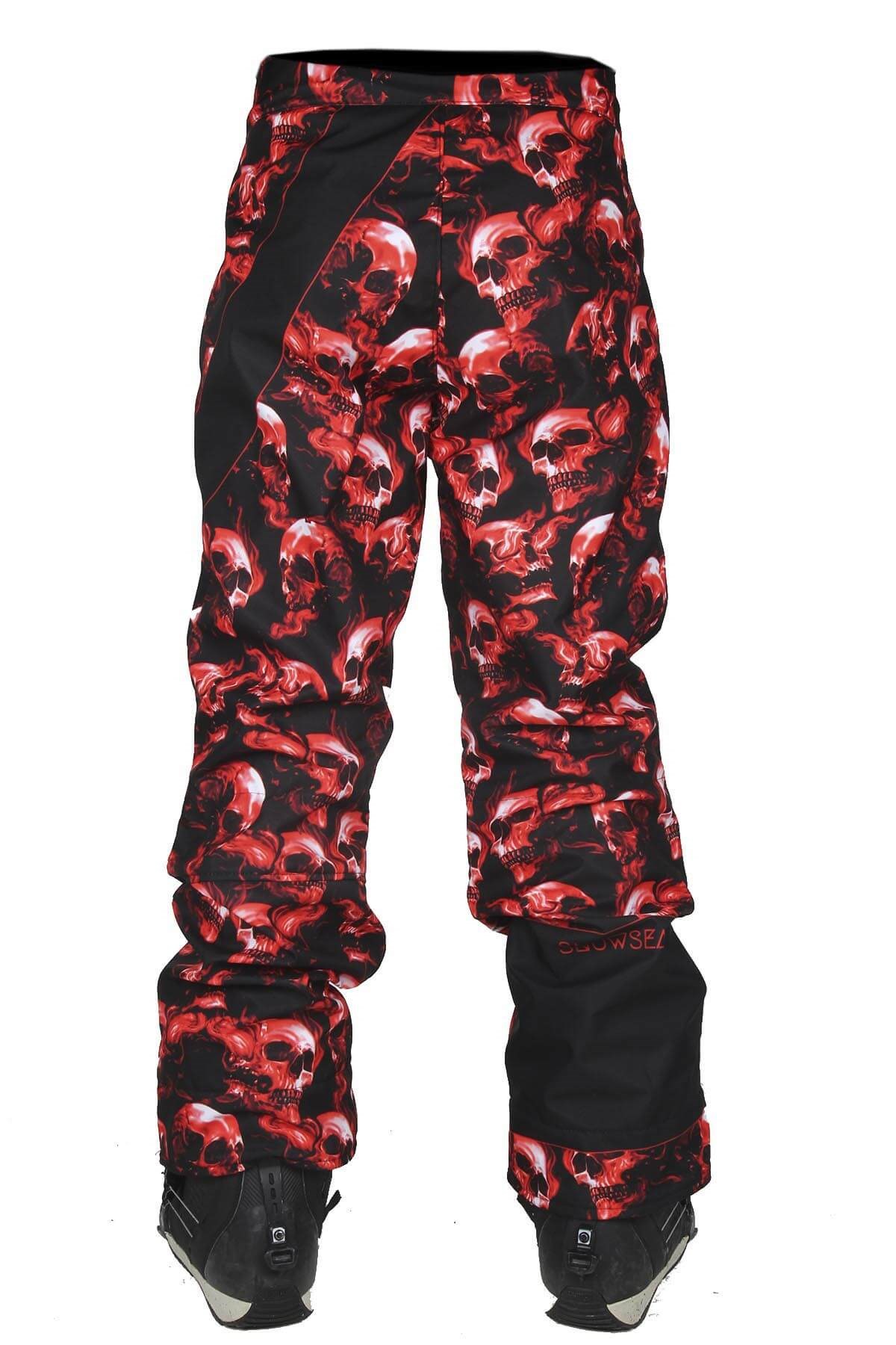 Snowsea SS7943 Skull Snowboard ve Kayak Pantolonu