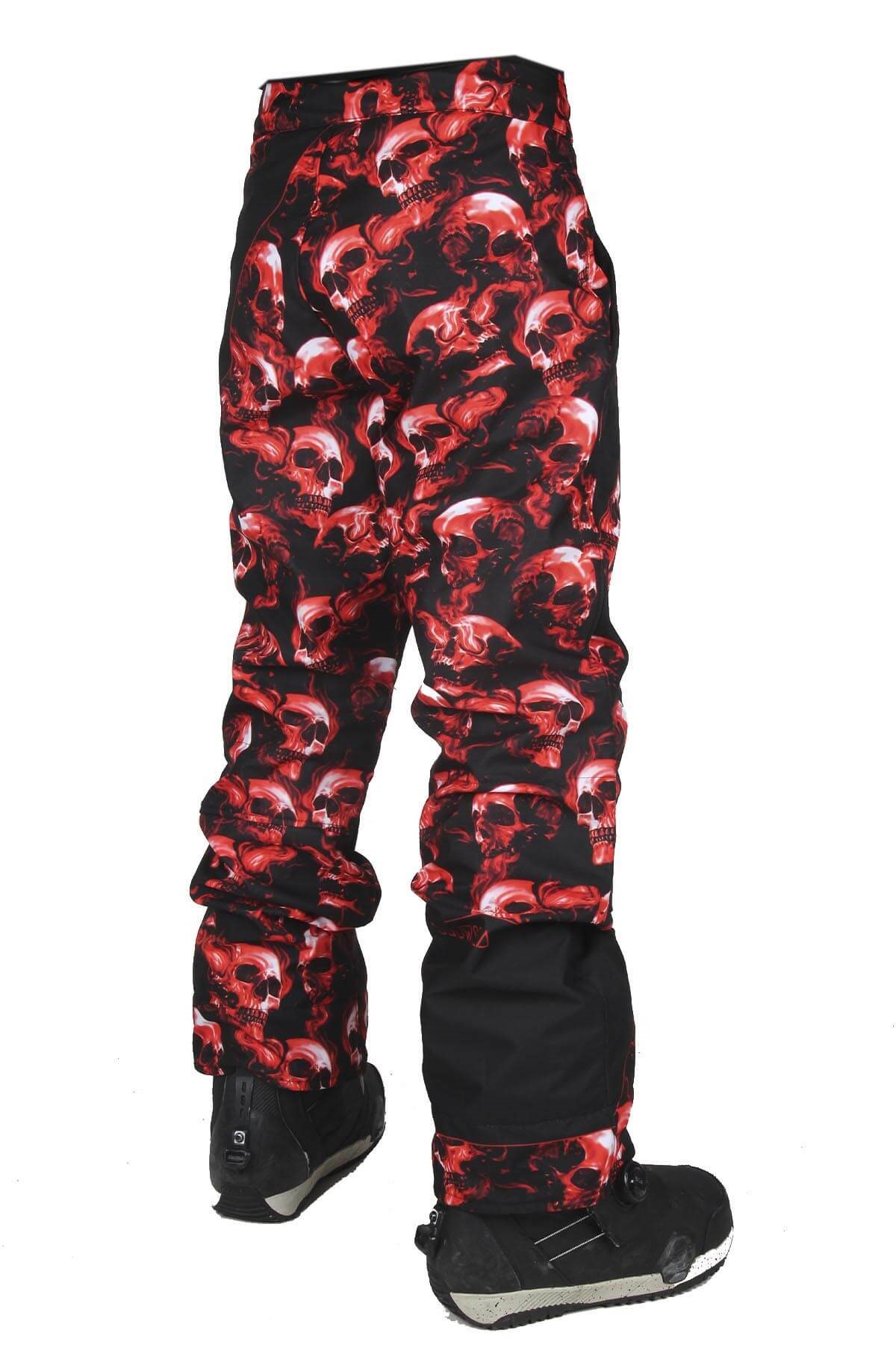 Snowsea SS7943 Skull Snowboard ve Kayak Pantolonu