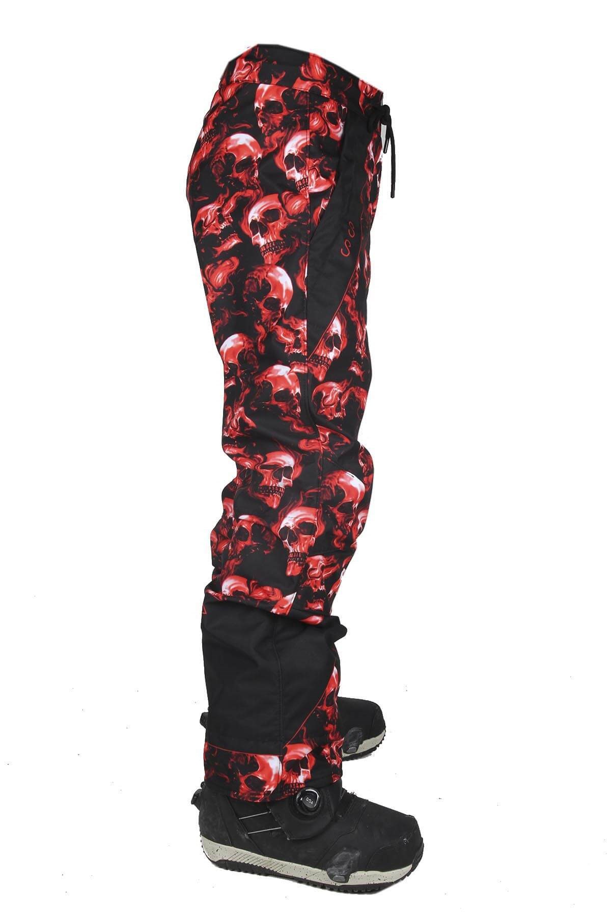 Snowsea SS7943 Skull Snowboard ve Kayak Pantolonu