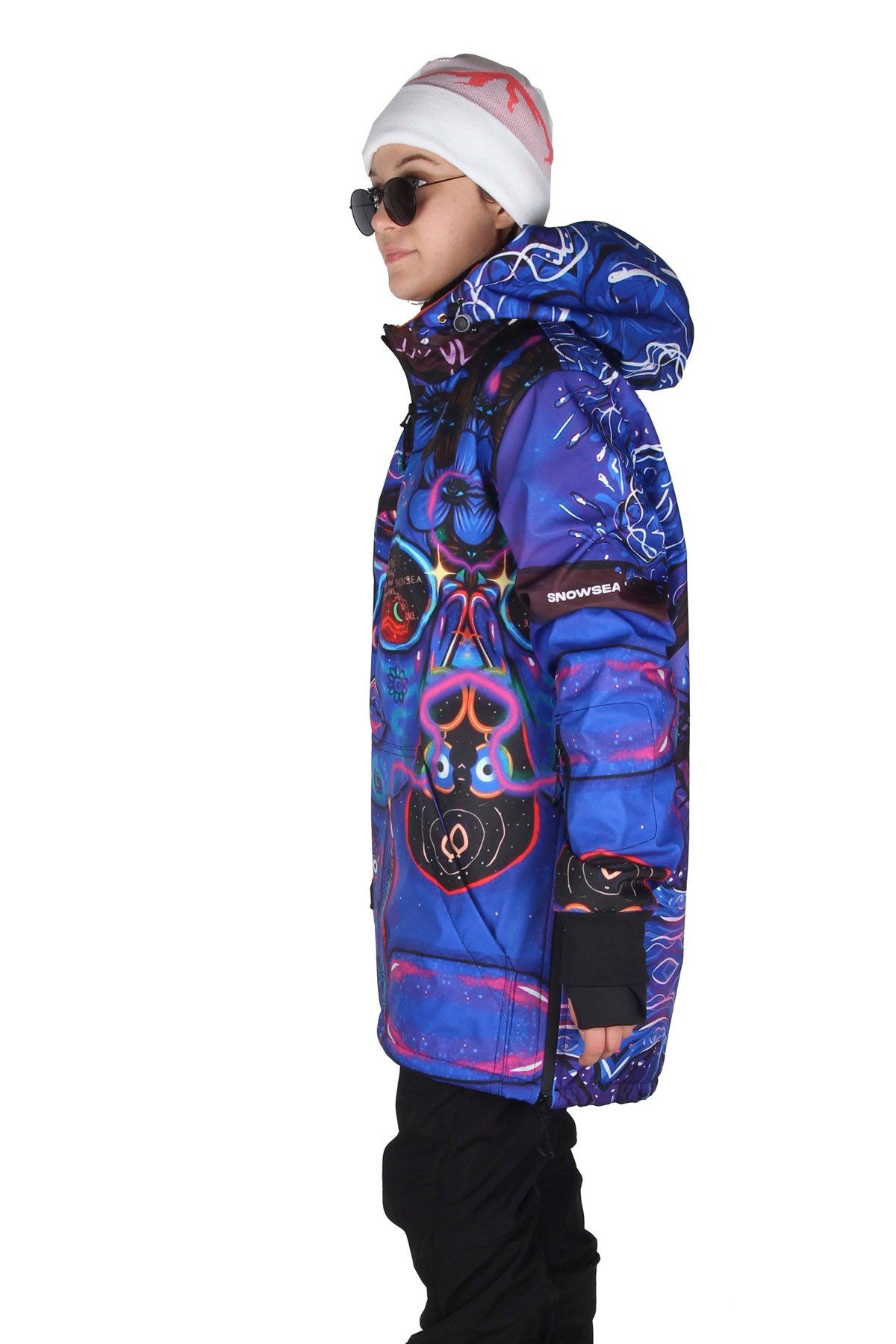 Snowsea SS7956 Purple Özel Tasarım Snowboard ve Kayak Montu