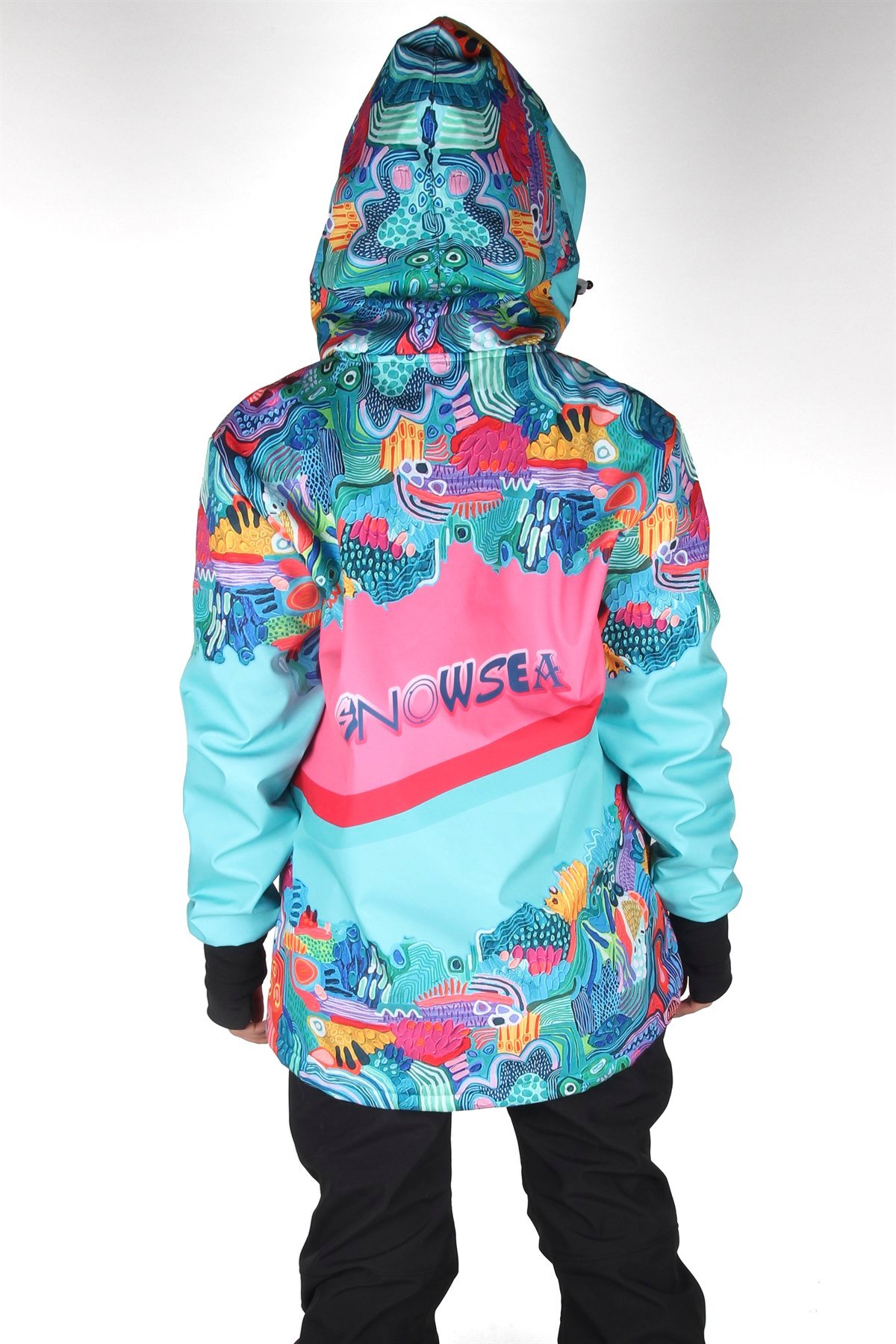 Snowsea SS7957 Face In Hand Kadın Snowboard ve Kayak Montu