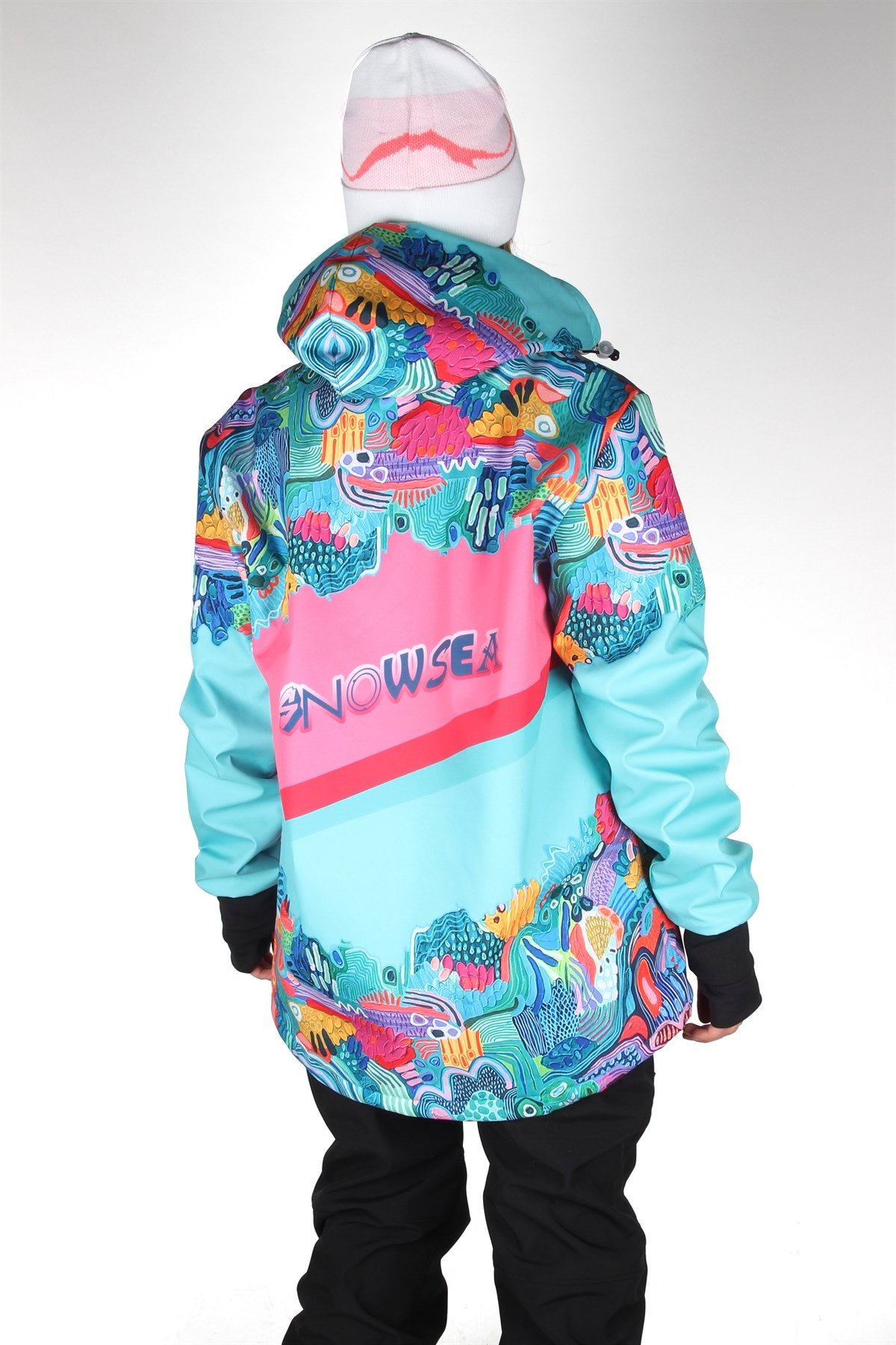 Snowsea SS7957 Face In Hand Kadın Snowboard ve Kayak Montu