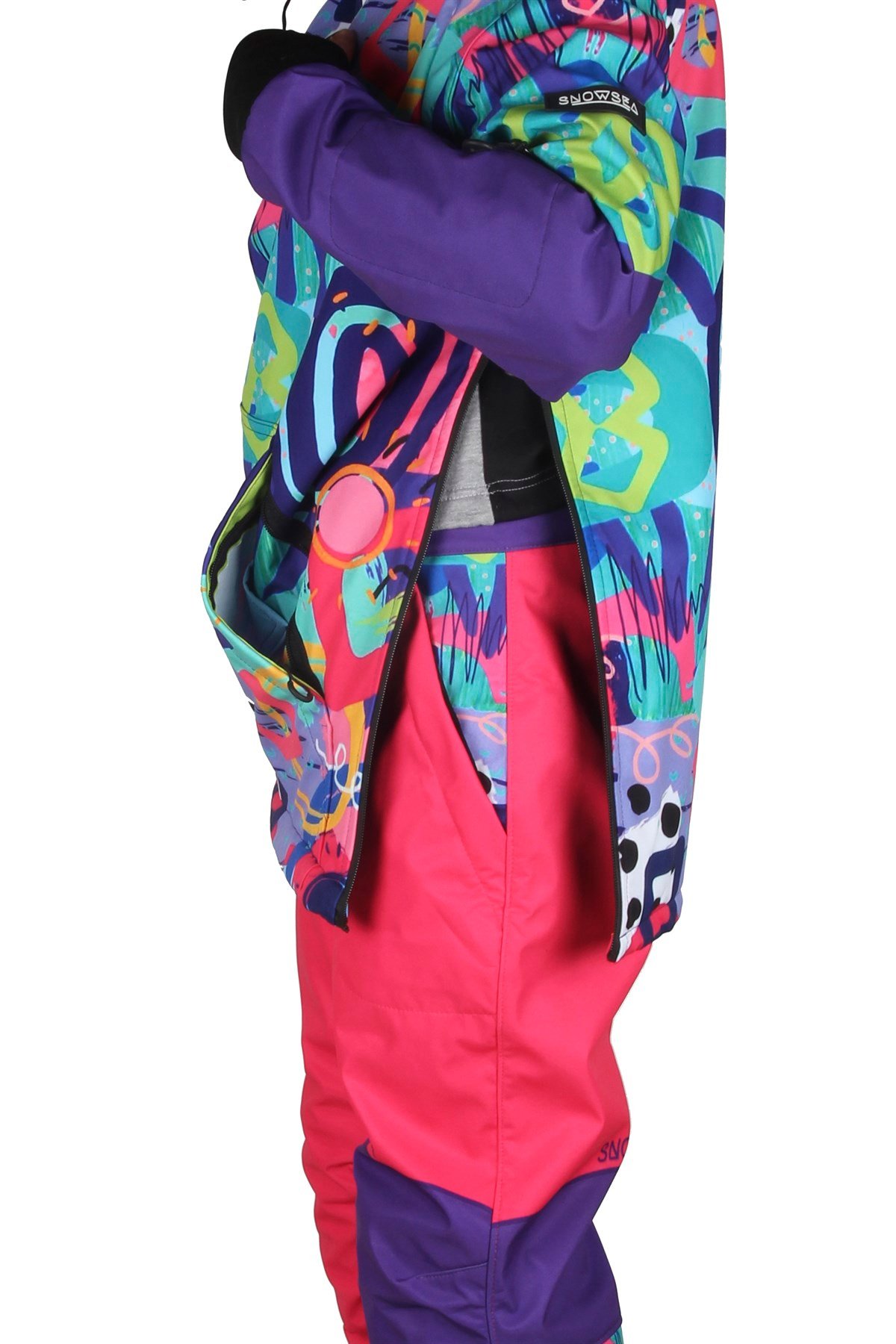 Snowsea SS7958 Symbolic Snowboard Montu ve Pantolonu Takımı